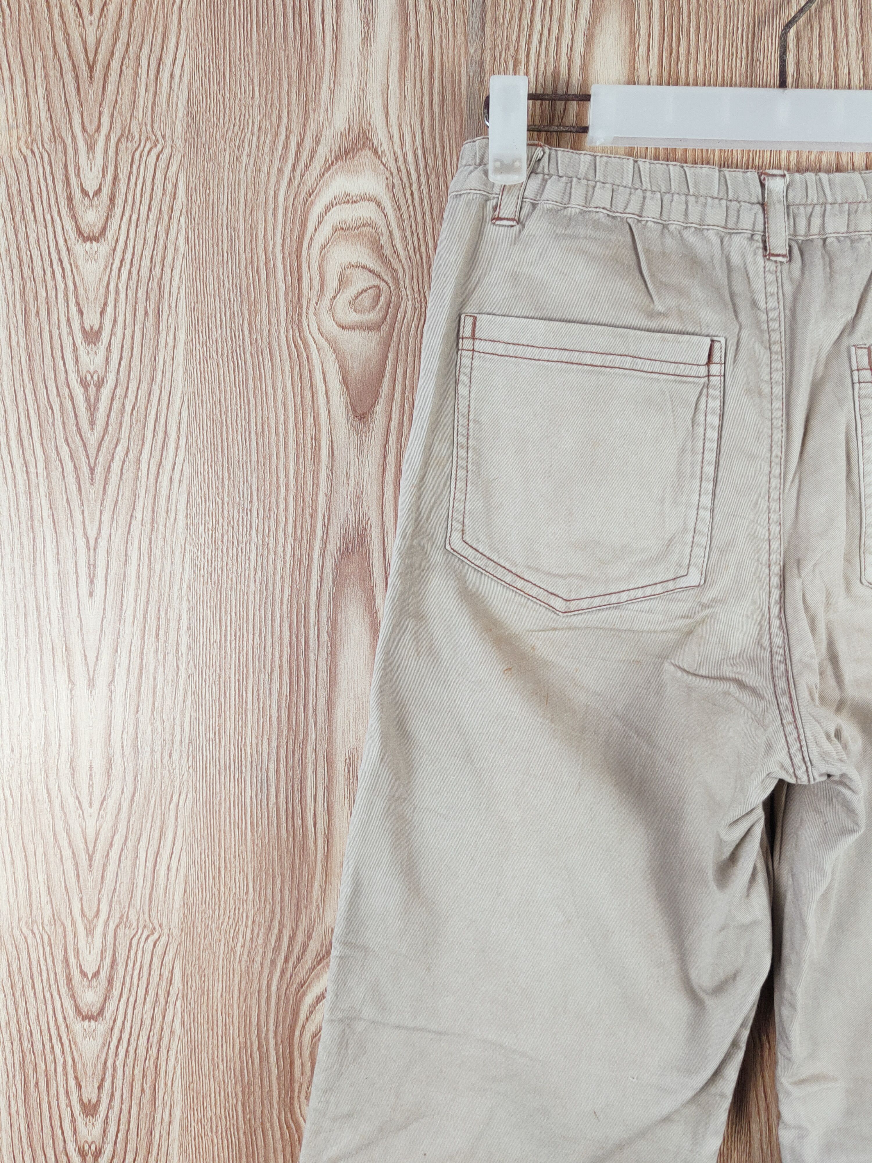 Japanese Brand Body Boad Beige Multipocket Tactical Cargo Pants #W373 Size US 27 - 9 Thumbnail