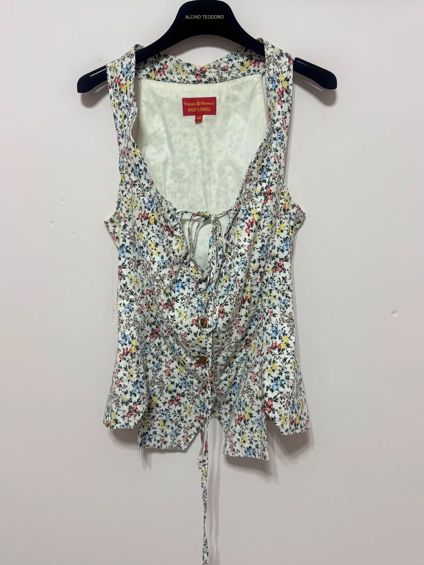 Vivienne Westwood Vivienne Westwood floral corset top 40 Italian good Size S / US 4 / IT 40 - 4 Thumbnail