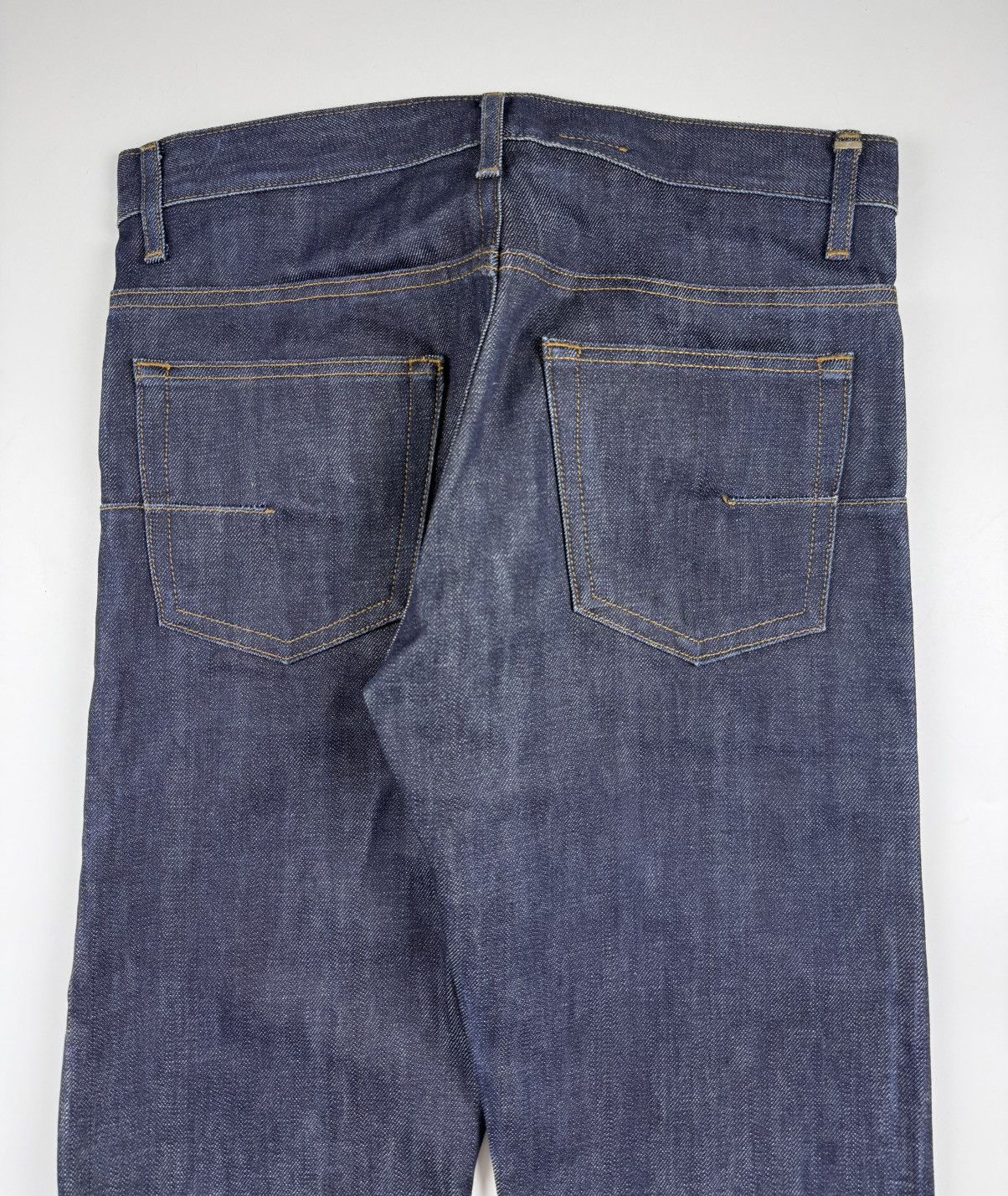 Dior Dior x Hedi Slimane Long Raw Denim Size US 28 / EU 44 - 9 Thumbnail
