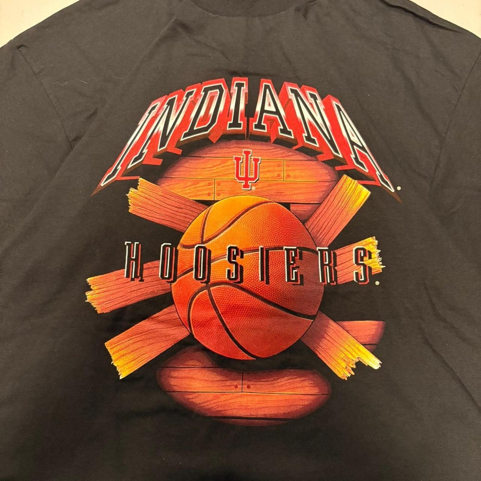 Hanes 1990s indiana hoosiers single stitch Size US XL / EU 56 / 4 - 2 Thumbnail