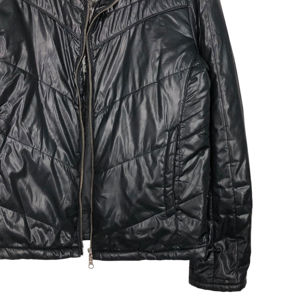 Japanese Brand 📌Vintage Light Puffer Jacket Spinash Mink Fur Hoodie Size US L / EU 52-54 / 3 - 6 Thumbnail