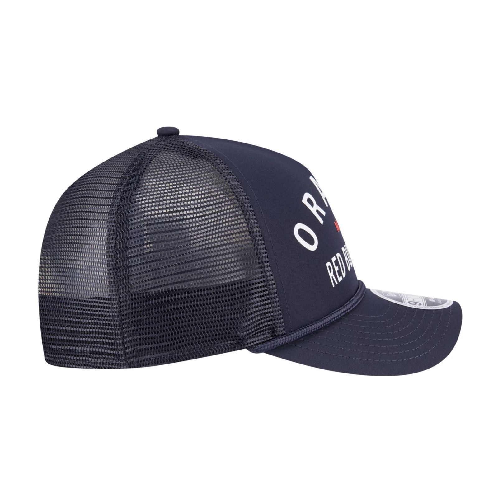 New Era Oracle Red Bull Nascar Racing Cap New Era 9FORTY Trucker Hat Size ONE SIZE - 3 Thumbnail