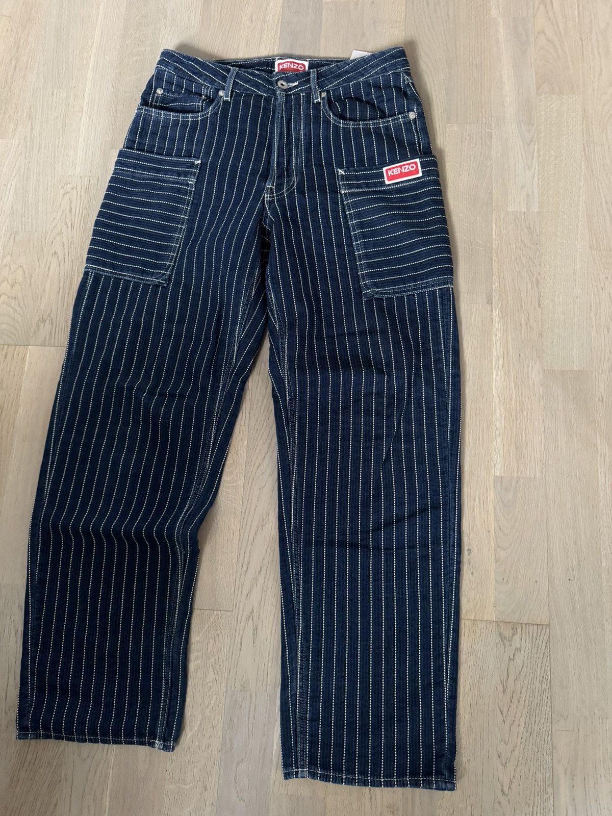 Kenzo KENZO pants STUDY REAL TAPE MEASUREMENTS IN PHOTOS BY TAPE Size US 28 / EU 44 - 2 Thumbnail