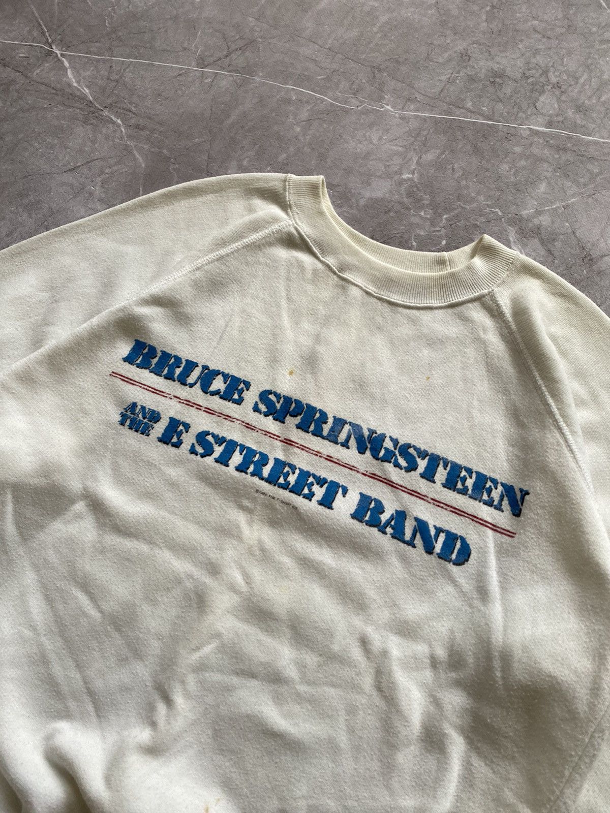 Band Tees × Vintage Vintage Bruce Springsteen World Tour 1984-85 Sweatshirt Size US S / EU 44-46 / 1 - 3 Thumbnail