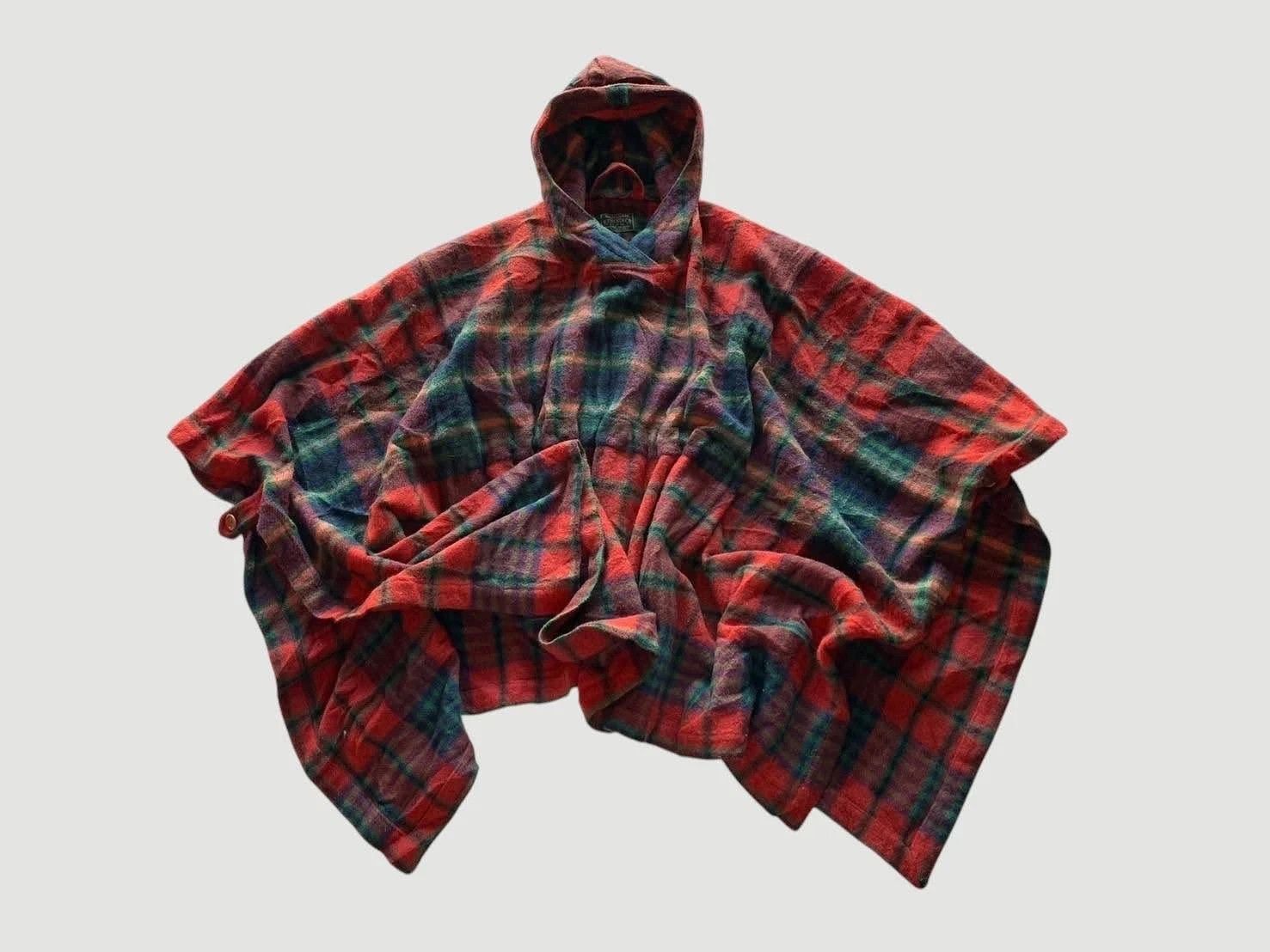 Ralph Lauren RALPH LAUREN Country Tartan Flannel Poncho Size US M / EU 48-50 / 2 - 1 Thumbnail