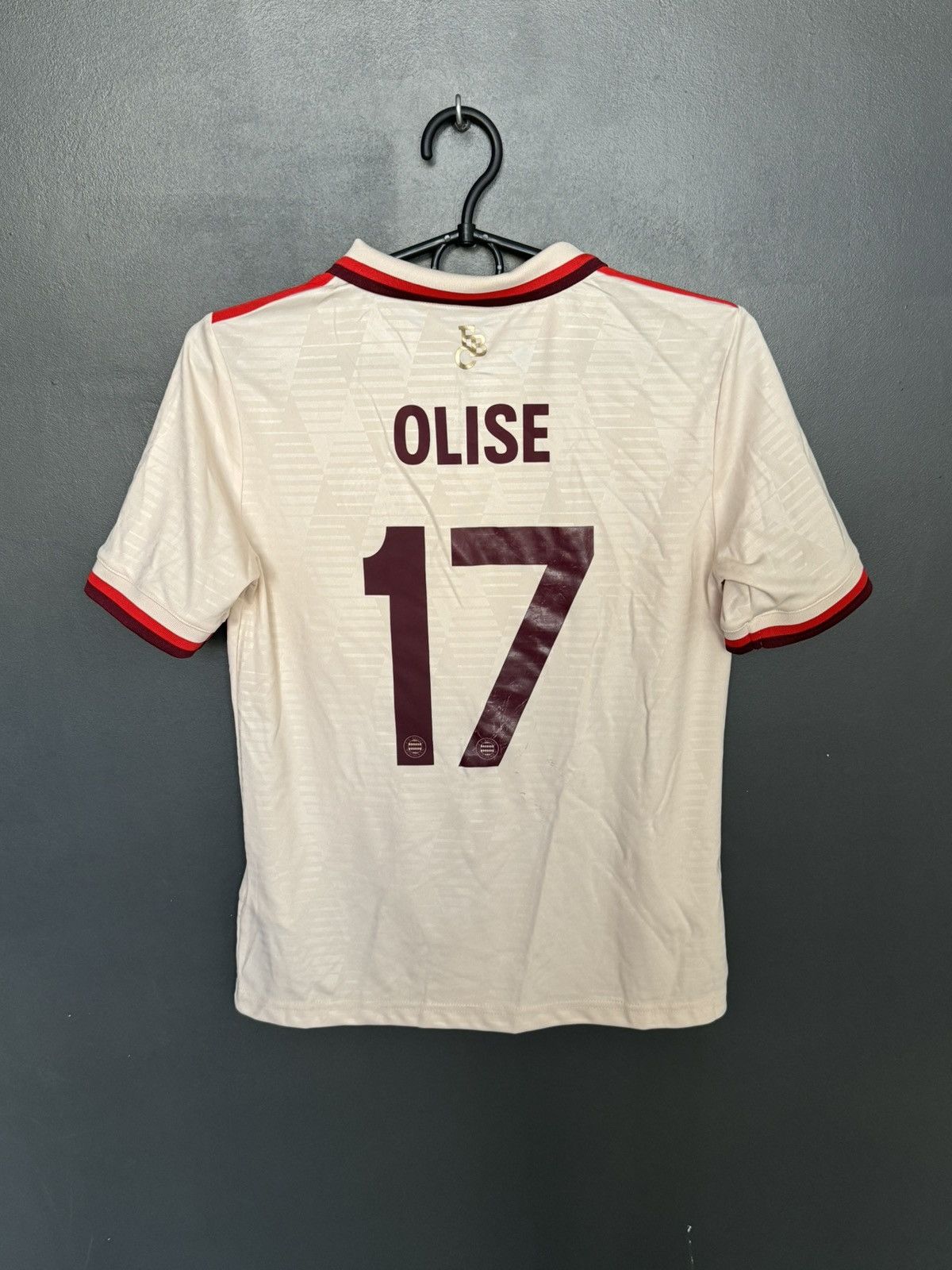 Adidas KIDS New Bayern Munchen 24/25 Third Olise Football Jersey Size US XS / EU 42 / 0 - 1 Thumbnail