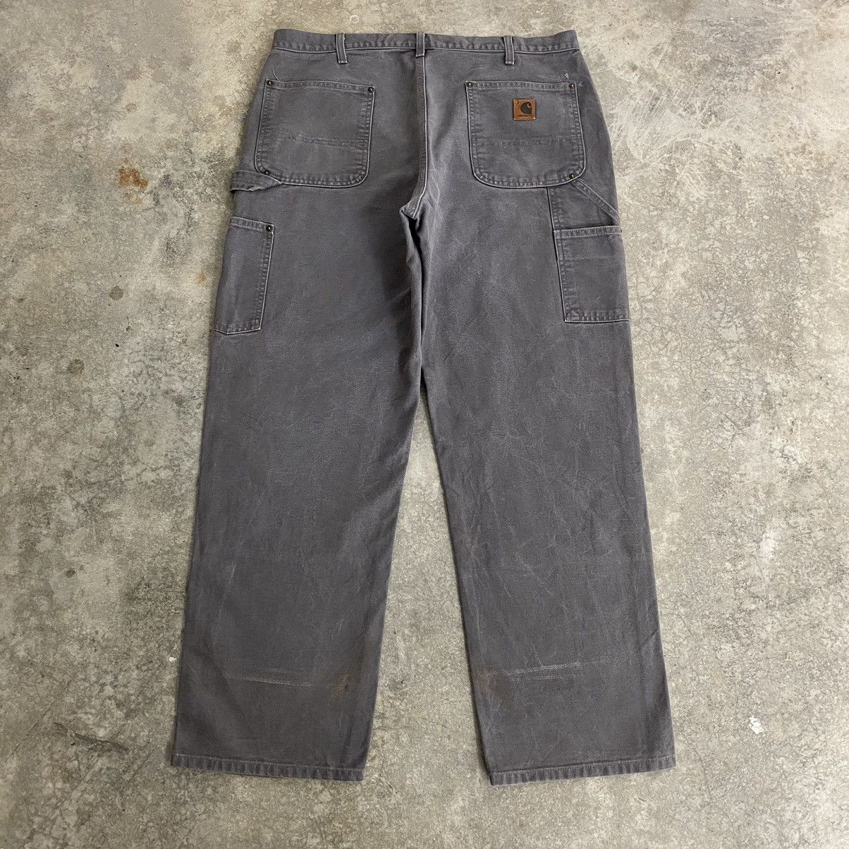 Carhartt Vintage Carhartt Double Knee Gravel Grey Carpenter Pants Size US 36 / EU 52 - 16 Thumbnail
