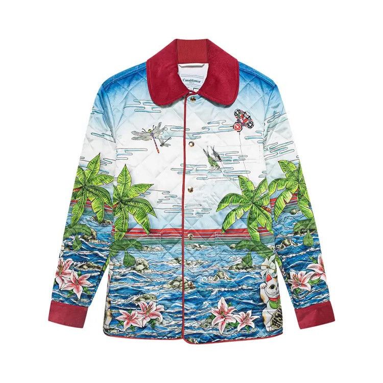 Casablanca CASABLANCA TABLE TENNIS CLUB SUNRISE PRINTED HUNTING JACKET Size US S / EU 44-46 / 1 - 1 Thumbnail