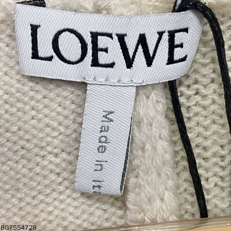 Loewe LOEWE Irregular knit tassel sweater Size S / US 4 / IT 40 - 3 Thumbnail