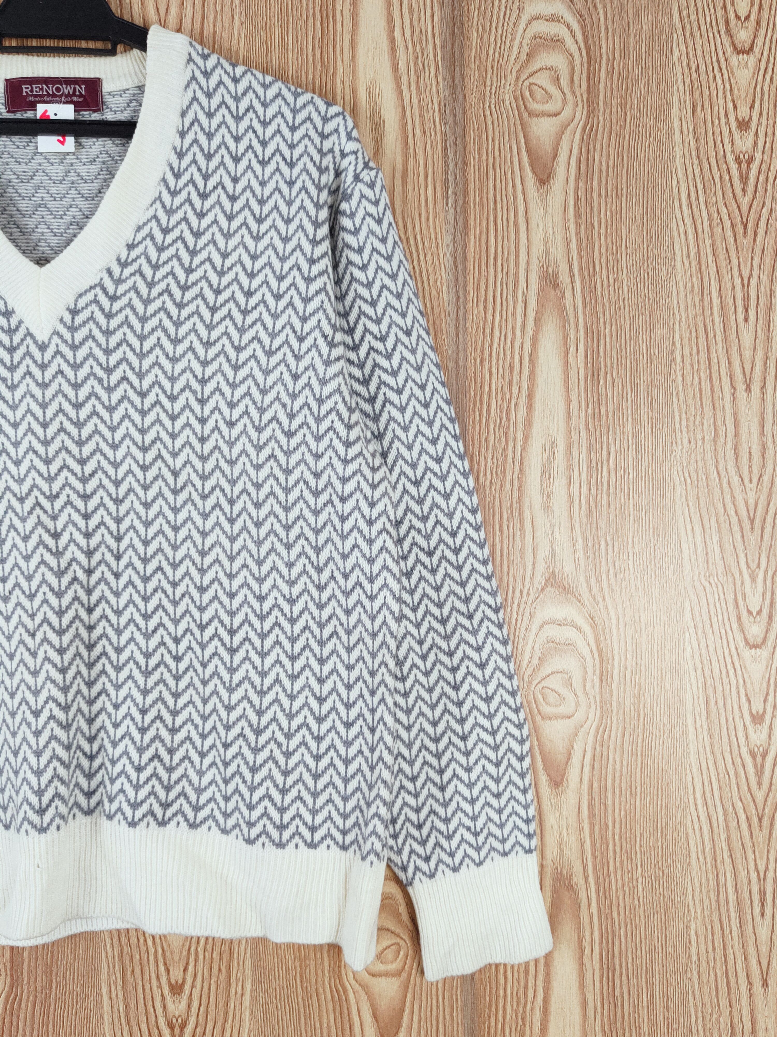 RENOWN Renown Gray Knitwear Sweatshirts #W302 Size US M / EU 48-50 / 2 - 6 Thumbnail