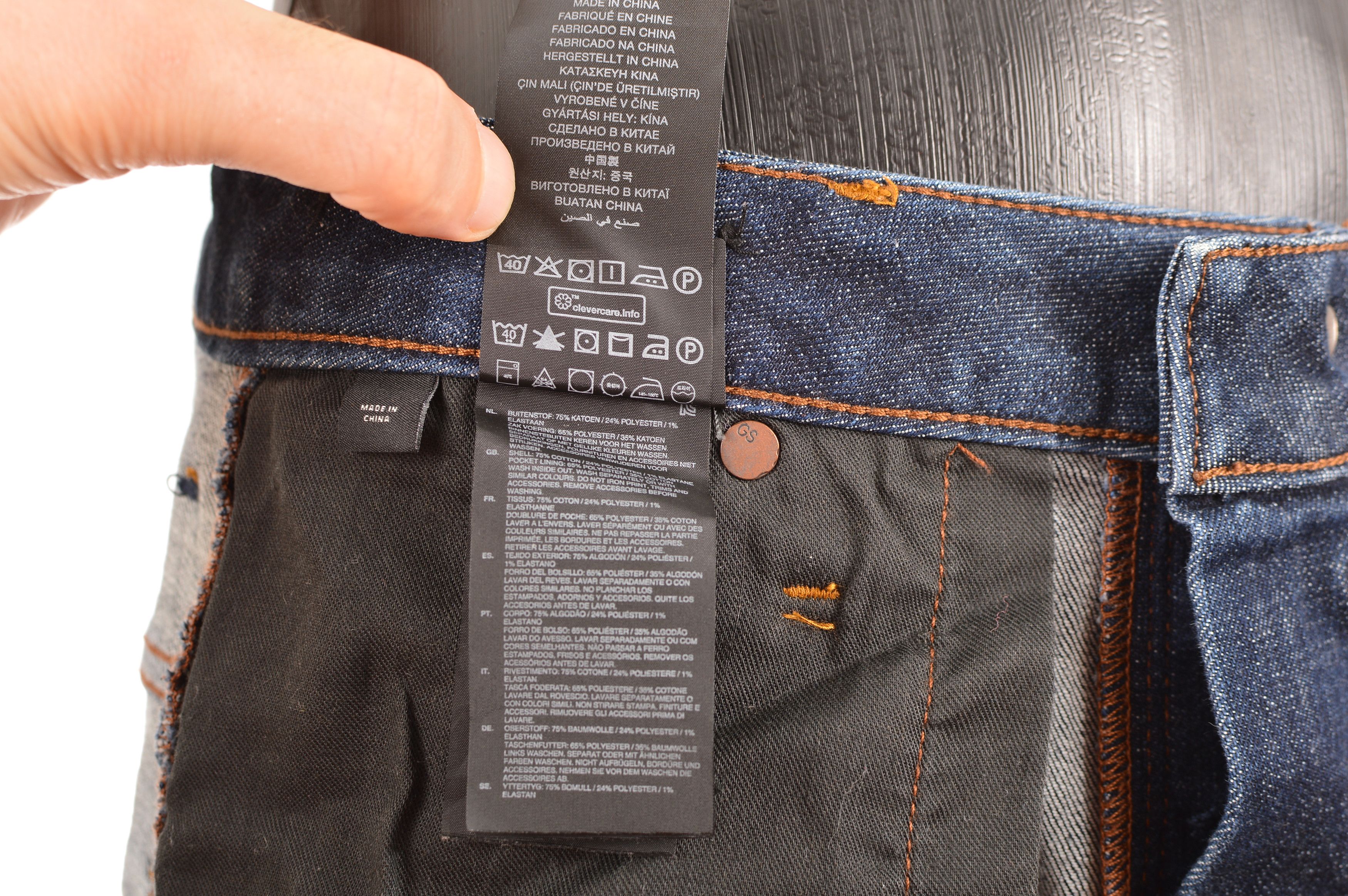 G-Star G-Star Raw Arc 3D Slim Braces Denim Jeans Size US 30 / EU 46 - 10 Thumbnail