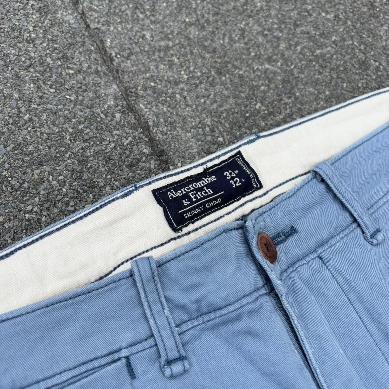 Abercrombie & Fitch × Japanese Brand × Vintage Abercrombie & Fitch chinos Size US 33 - 3 Thumbnail