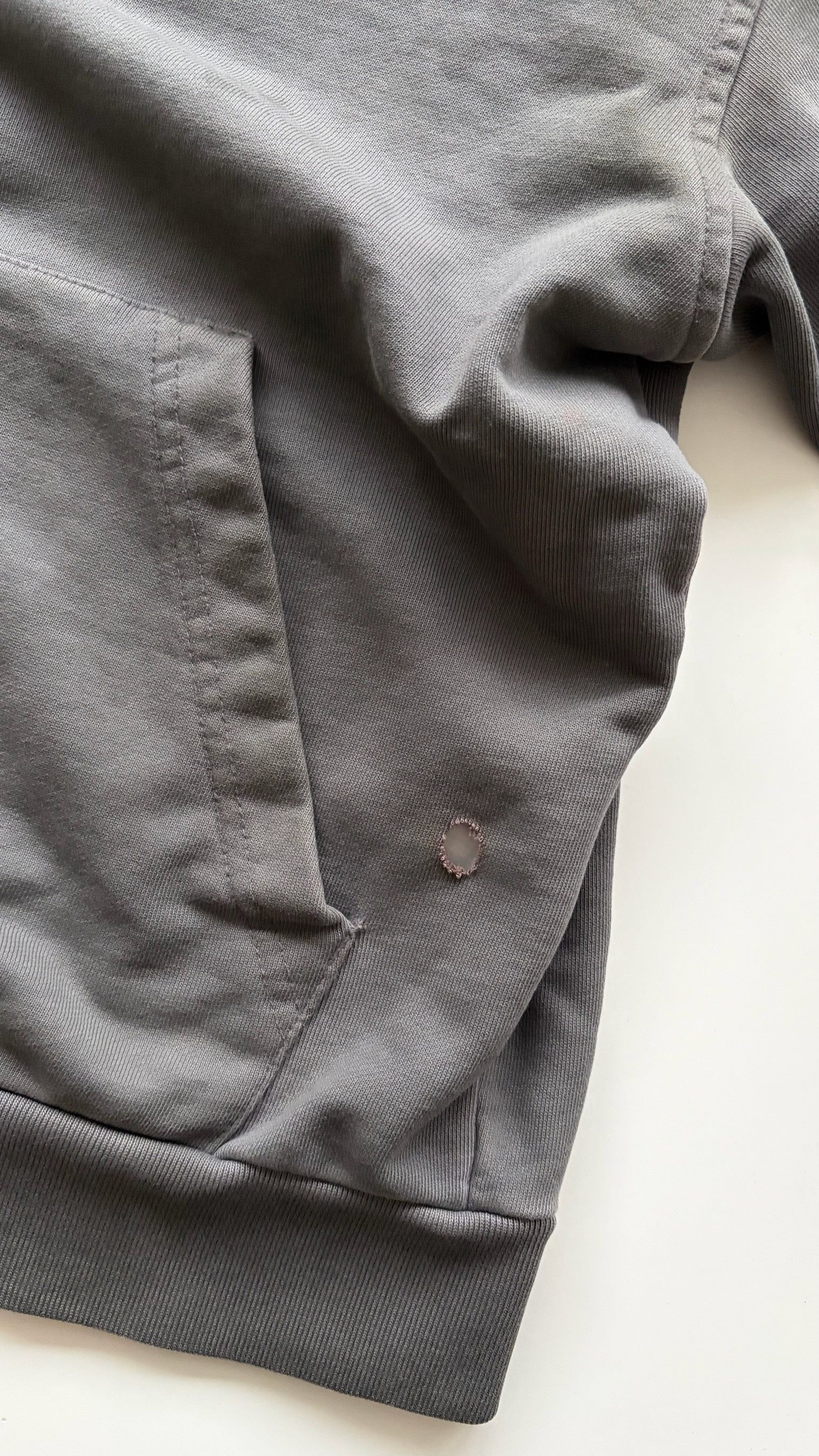 WE11DONE We11done Gray Zip Hoodie Size US M / EU 48-50 / 2 - 4 Thumbnail
