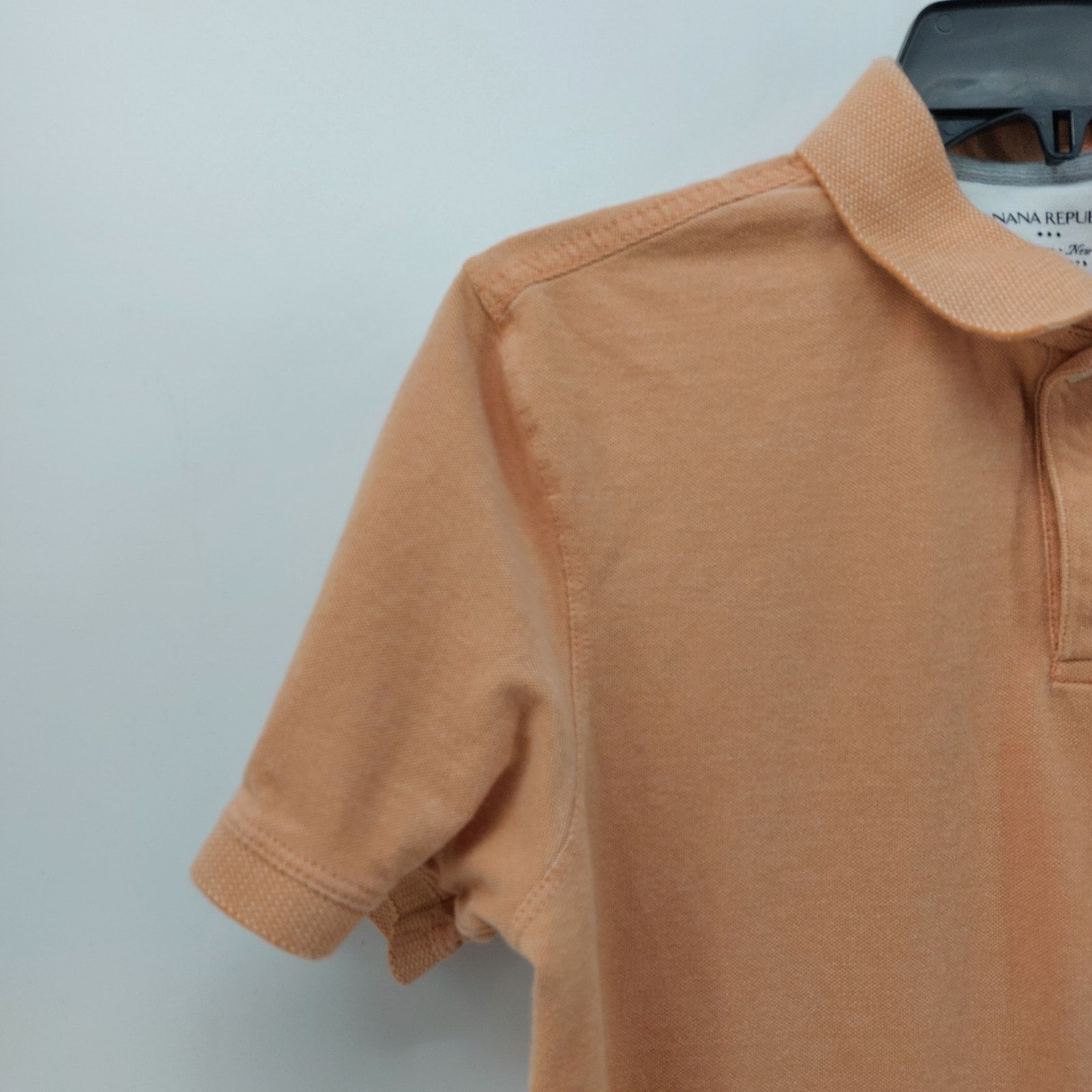 Banana Republic Banana Republic Orange Polo Shirt Mens Logo Mammoth Sz Small Size US S / EU 44-46 / 1 - 5 Thumbnail