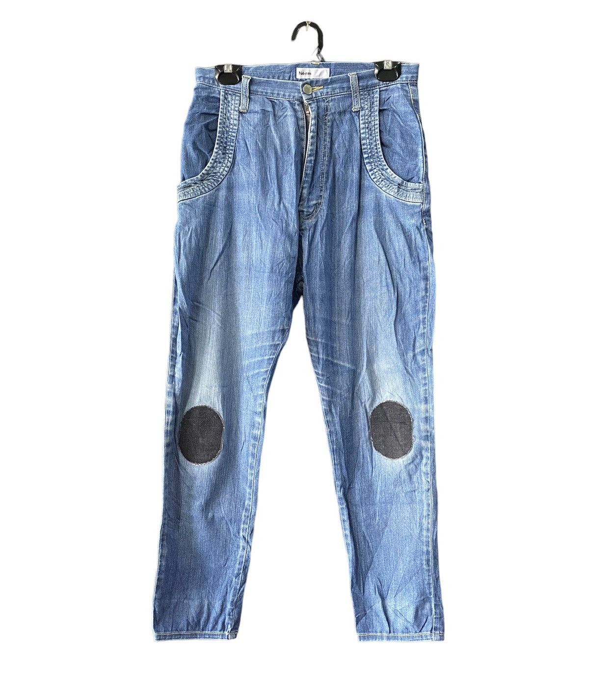 Designer × Issey Miyake × Ne-Net Ne-net Issey Miyaki Ladies Jeans W29” Size 29" - 1 Thumbnail