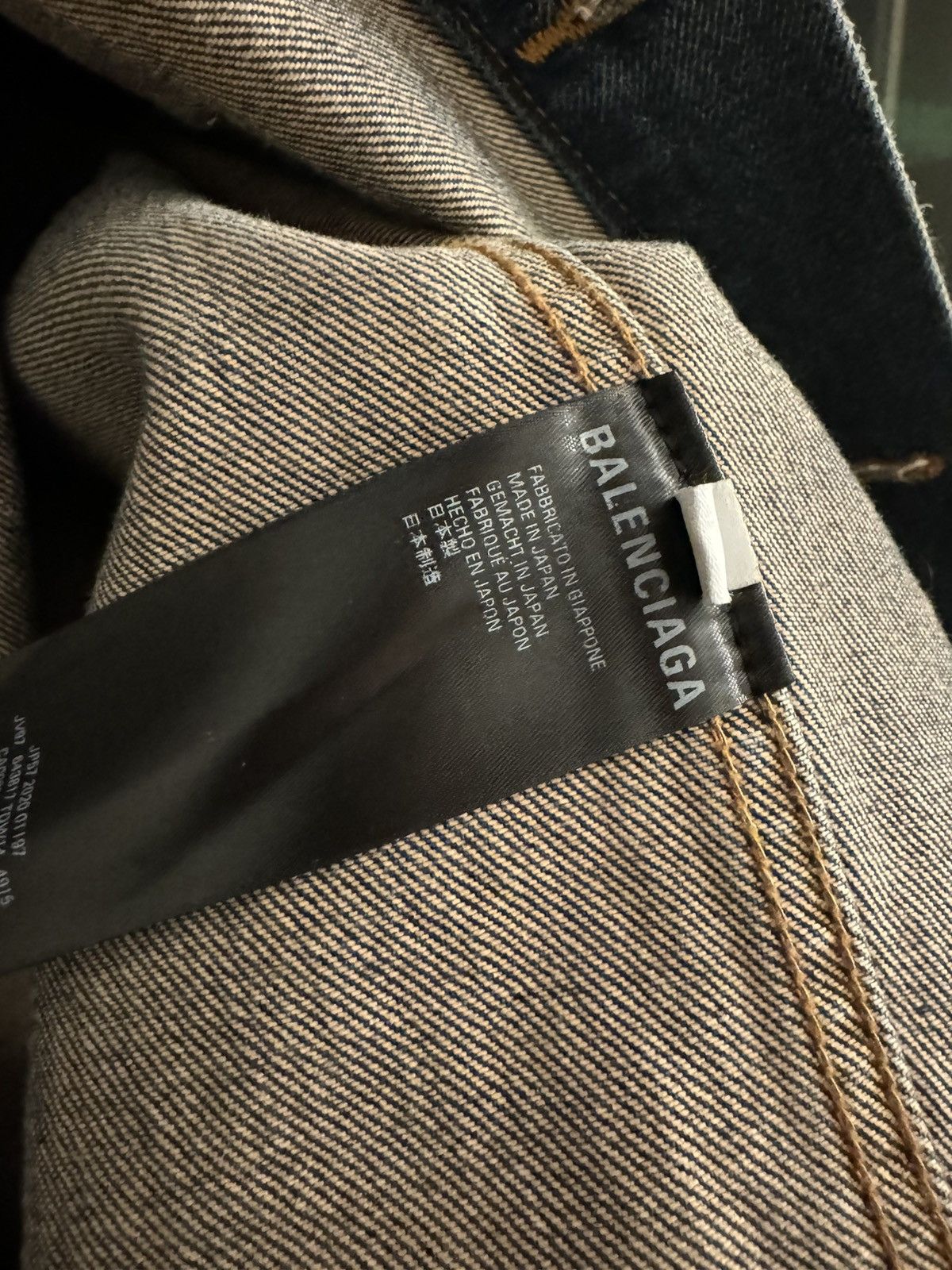 Balenciaga Balenciaga Denim Jacket Size US L / EU 52-54 / 3 - 7 Thumbnail