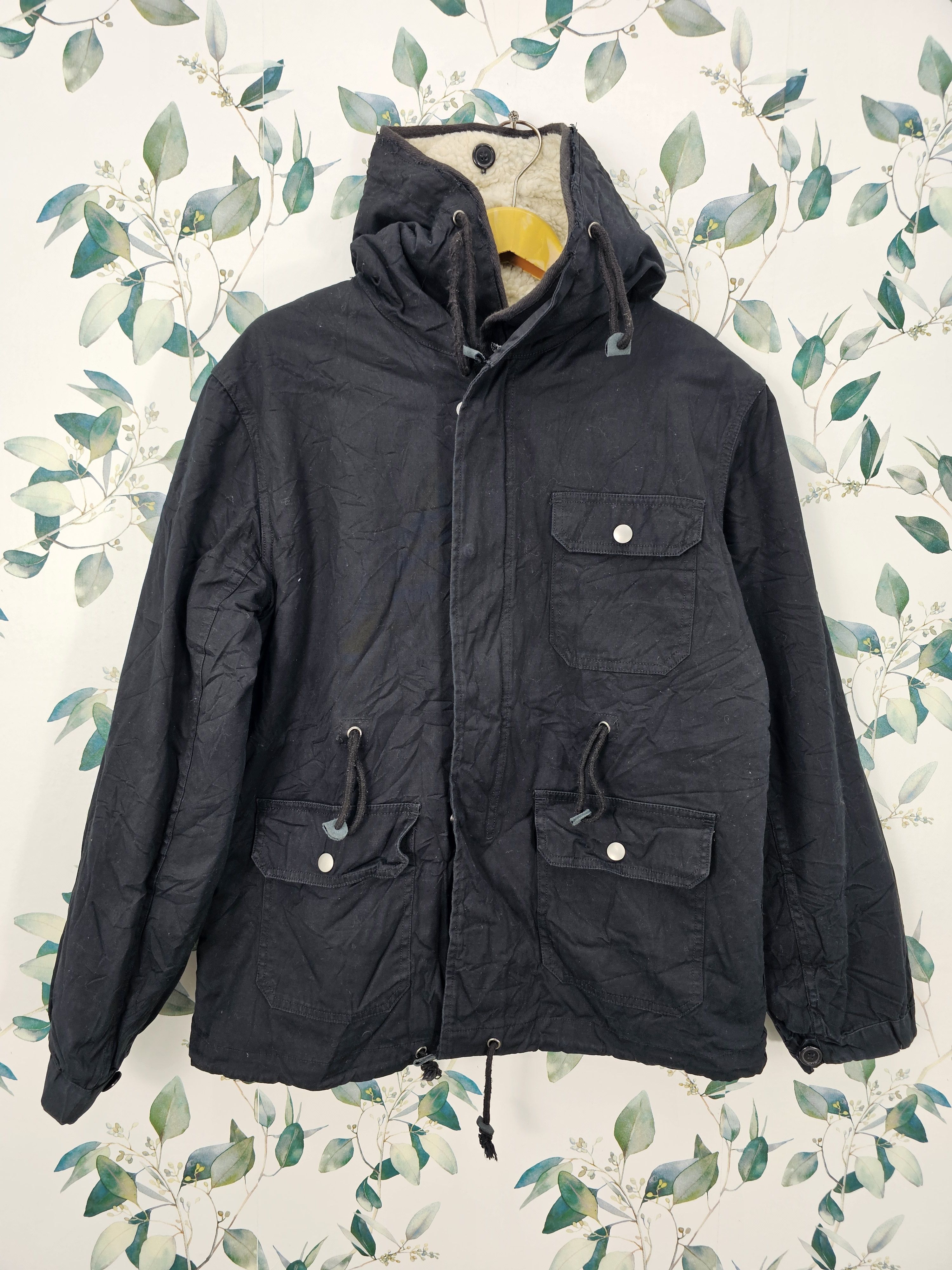 United Arrows Ryhythm Of Life By United Arrows Sherpa Jacket J0143 Size US M / EU 48-50 / 2 - 1 Thumbnail