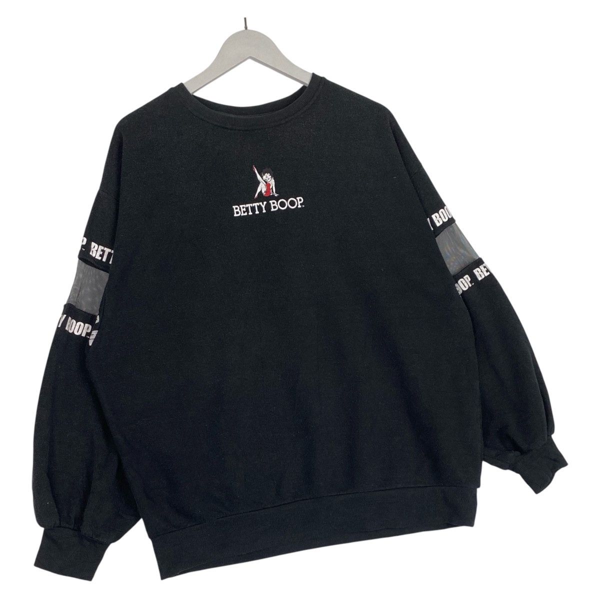Designer × Vintage Vintage Betty Boop Printed Sweatshirt Crewneck Black Size L / US 10 / IT 46 - 3 Thumbnail