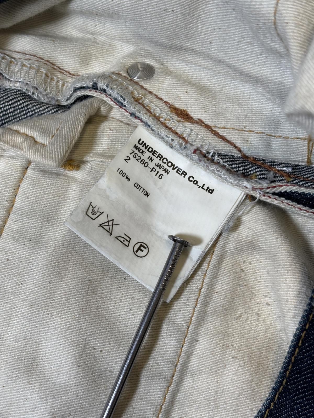 Undercover Undercover U2! Jeans Size US 30 / EU 46 - 6 Thumbnail