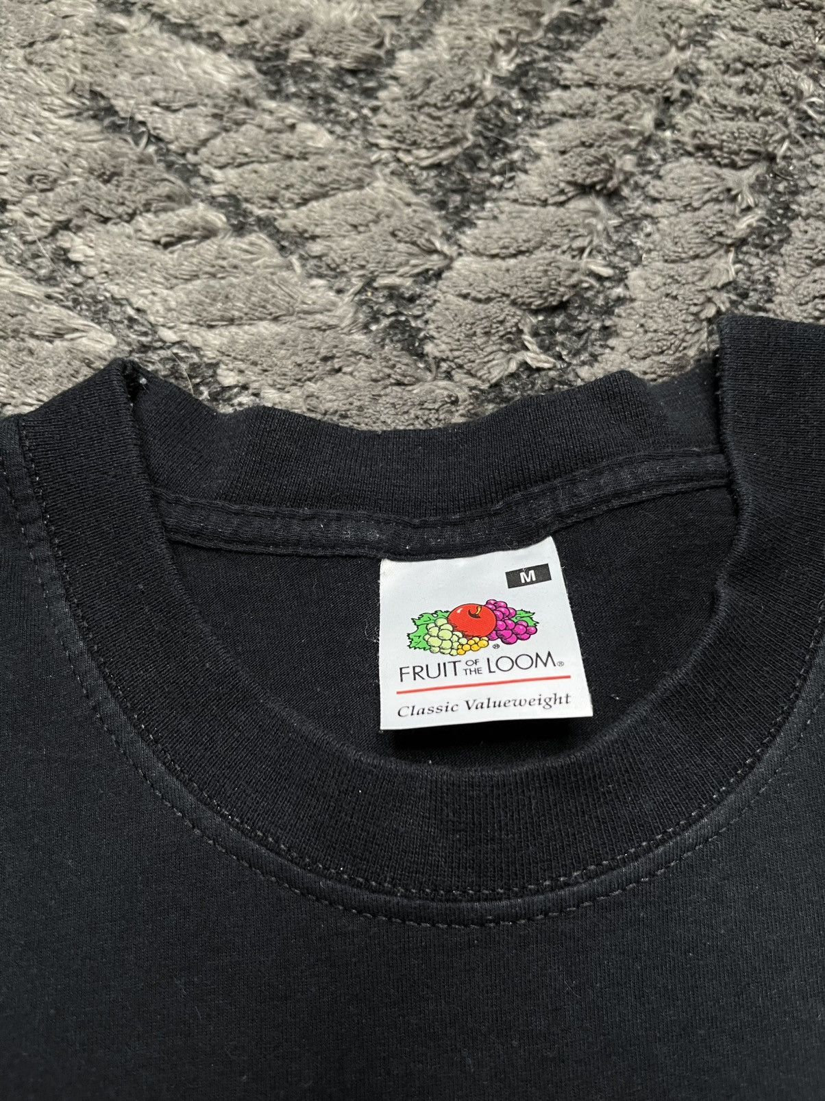 Vintage Vintage Black Tee T-shirt Print Funny Devil Ass Guffy Size US M / EU 48-50 / 2 - 4 Thumbnail