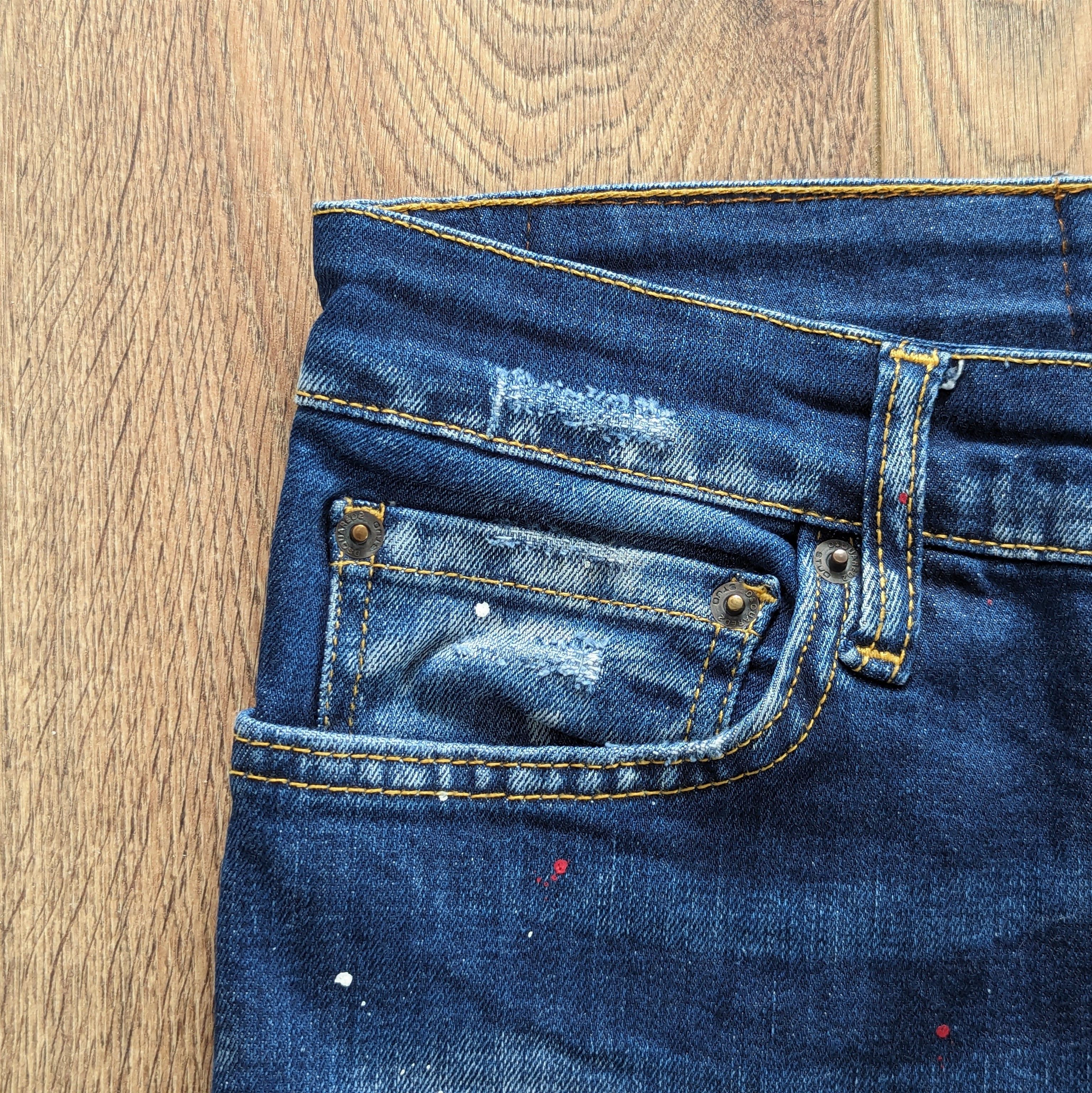 Dsquared2 DSQUARED2 1975 Easy Slim Jeans Men's Size 44 Made In Italy Size US 28 / EU 44 - 6 Thumbnail