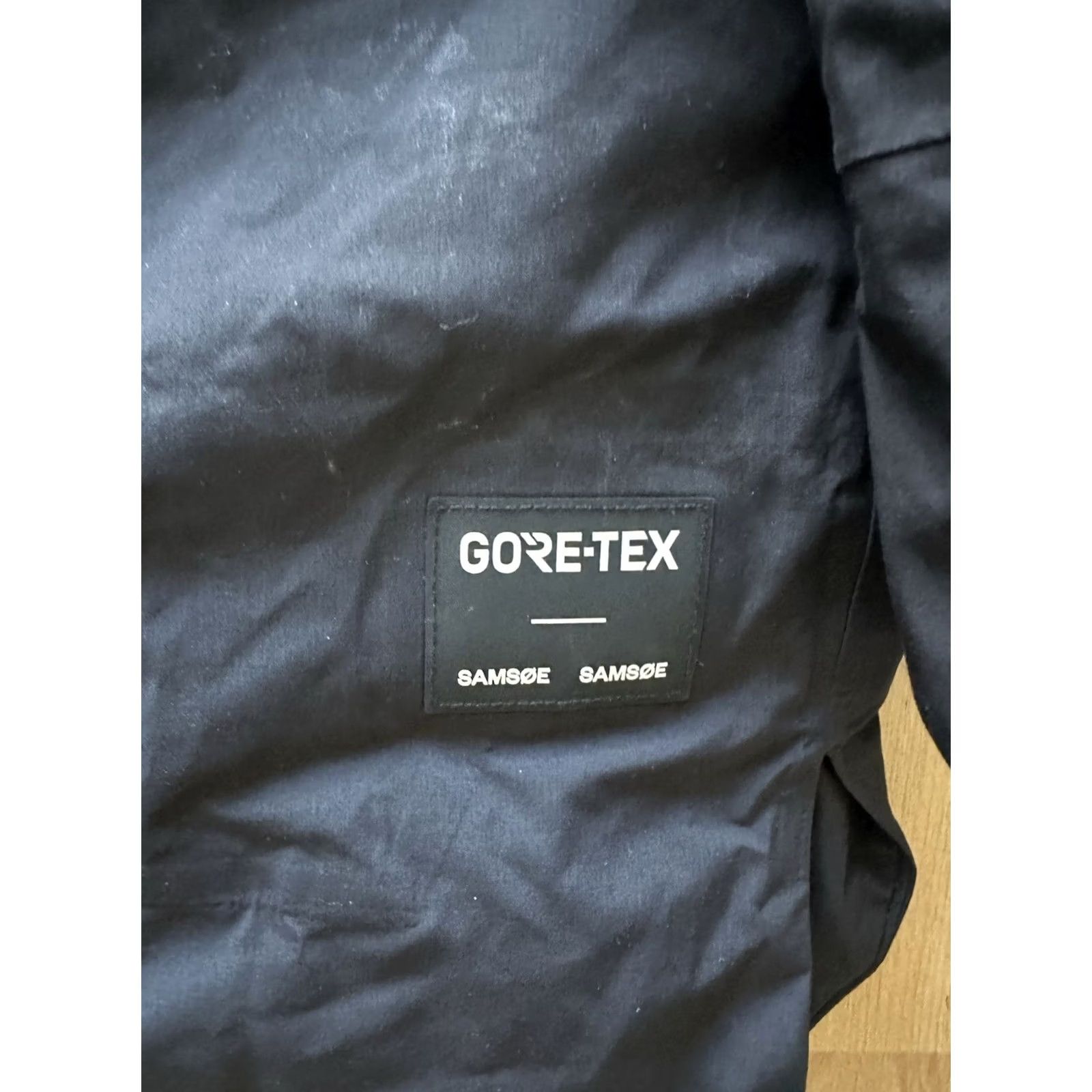 Vintage samsoe Jacket XL Black Gore Tex Claus Puffer Anorak Size US XL / EU 56 / 4 - 2 Thumbnail
