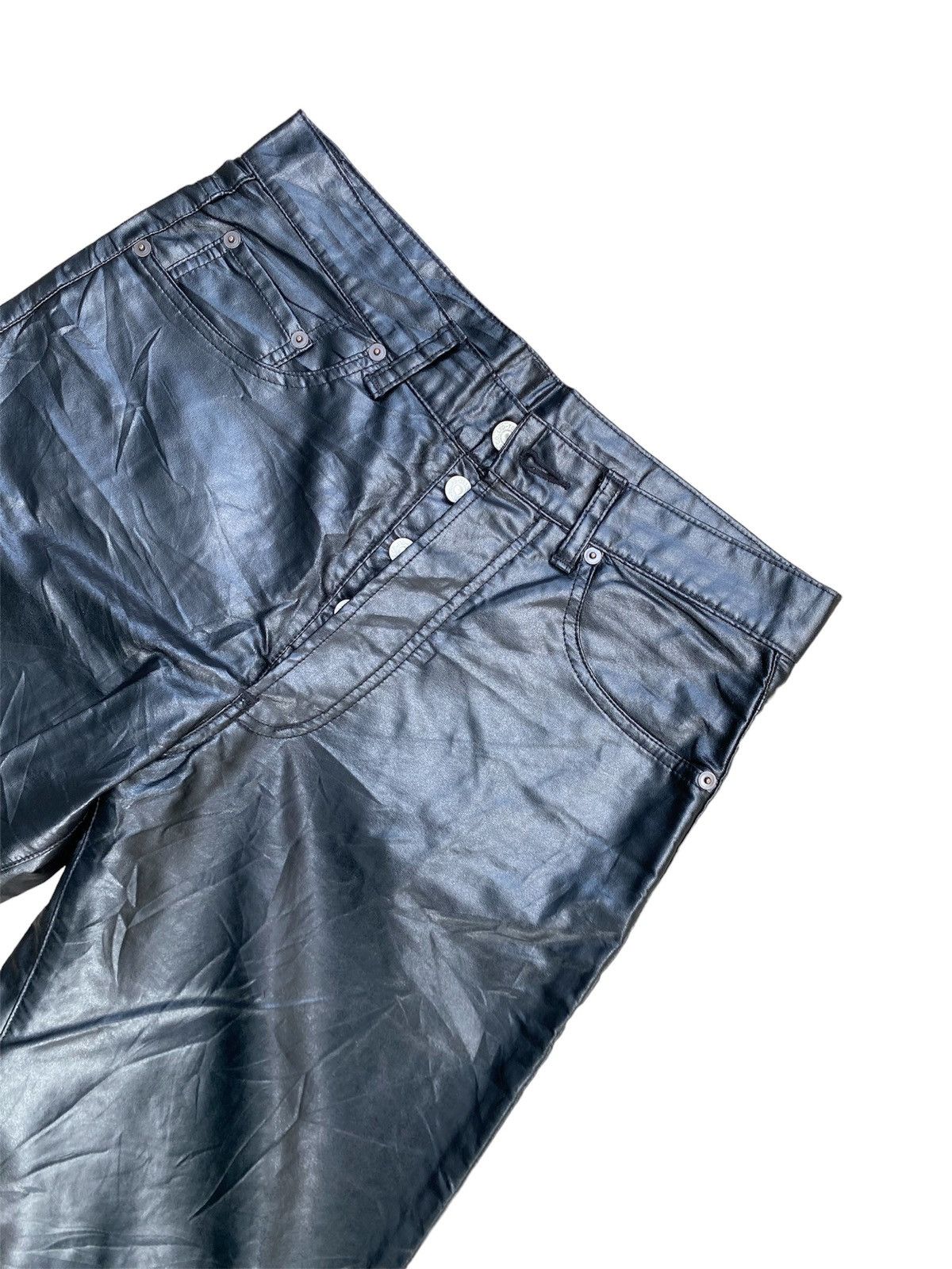 Beams Plus Vintage Beams Leather Pants Size US 31 - 2 Thumbnail