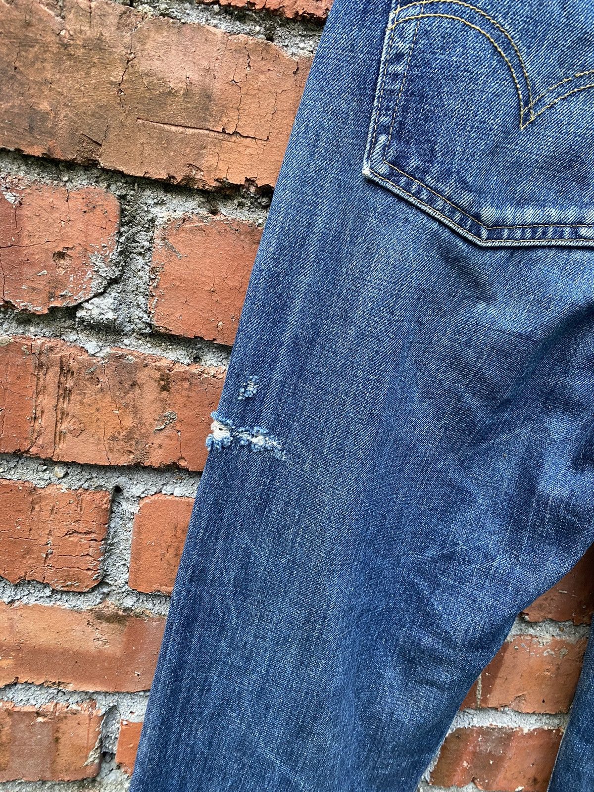 Levi's × Levi's Vintage Clothing × Vintage size 31x30.5 vintage levi's 503B Redline big E denime Size US 31 - 3 Thumbnail