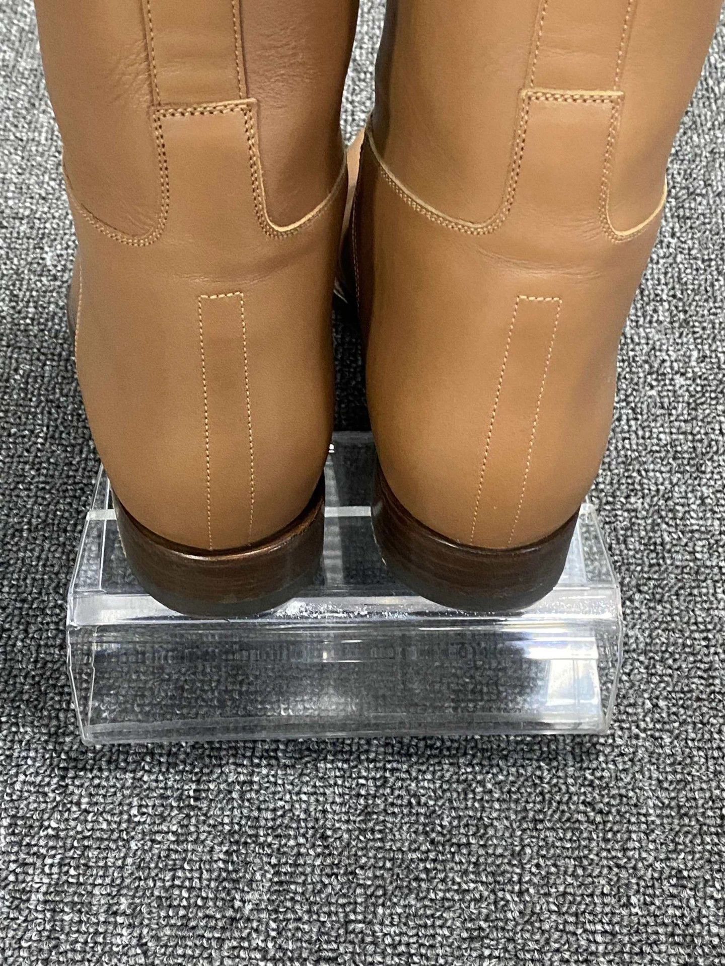 Hermes Hermes Jumping Kelly Buckle Tall Boots 98 New 37.5 Size US 6.5 / IT 36.5 - 5 Thumbnail