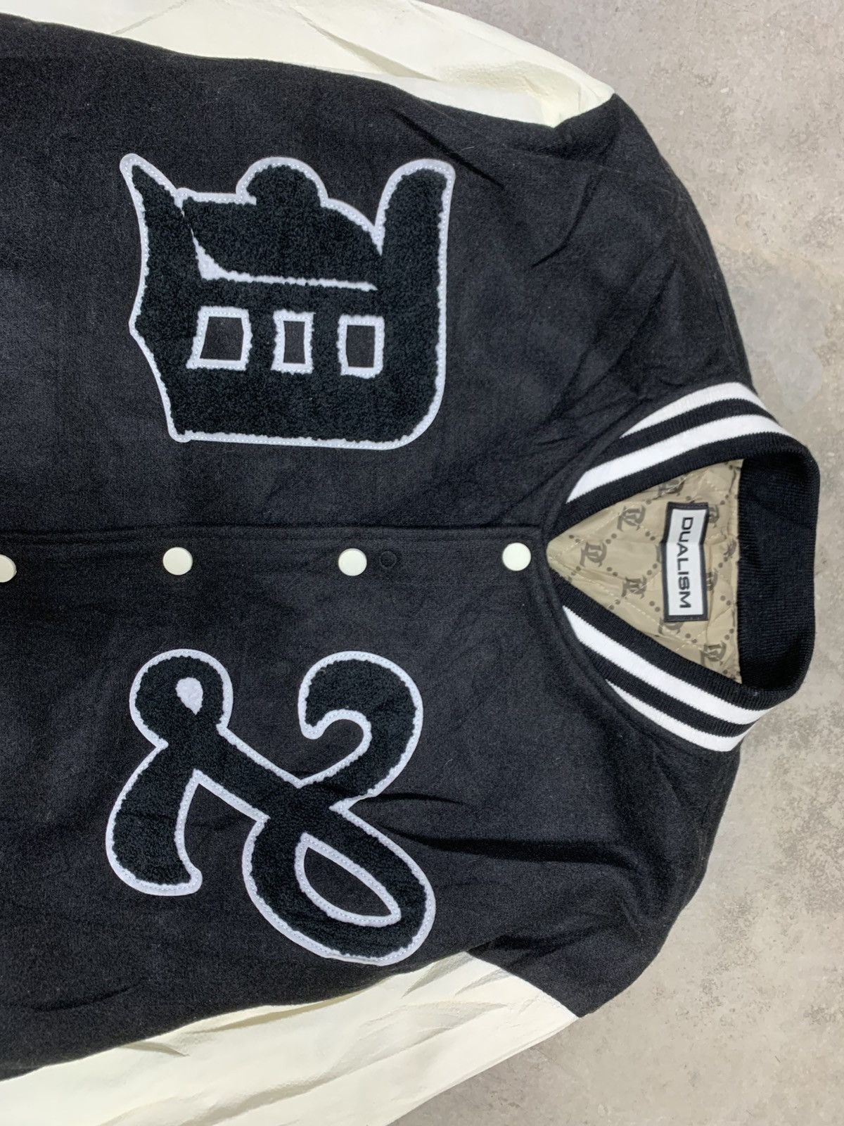 Dualism Multi Font Stadium Varsity Jacket