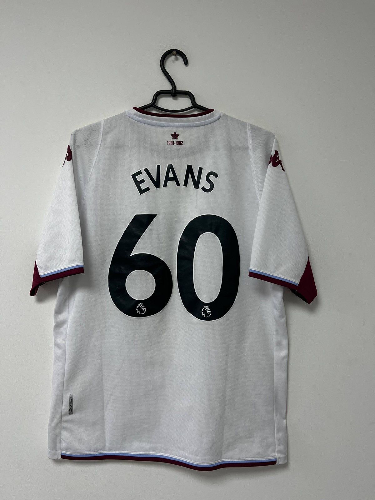 Kappa Aston Villa Evans Legend 2021/2022 Football Shirt Kappa XL Size US XL / EU 56 / 4 - 11 Thumbnail