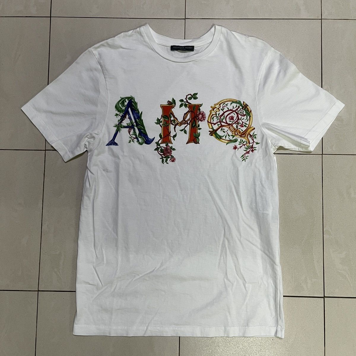 Alexander McQueen Alexander McQueen AMQ T Shirt Size S / US 4 / IT 40 - 1 Thumbnail