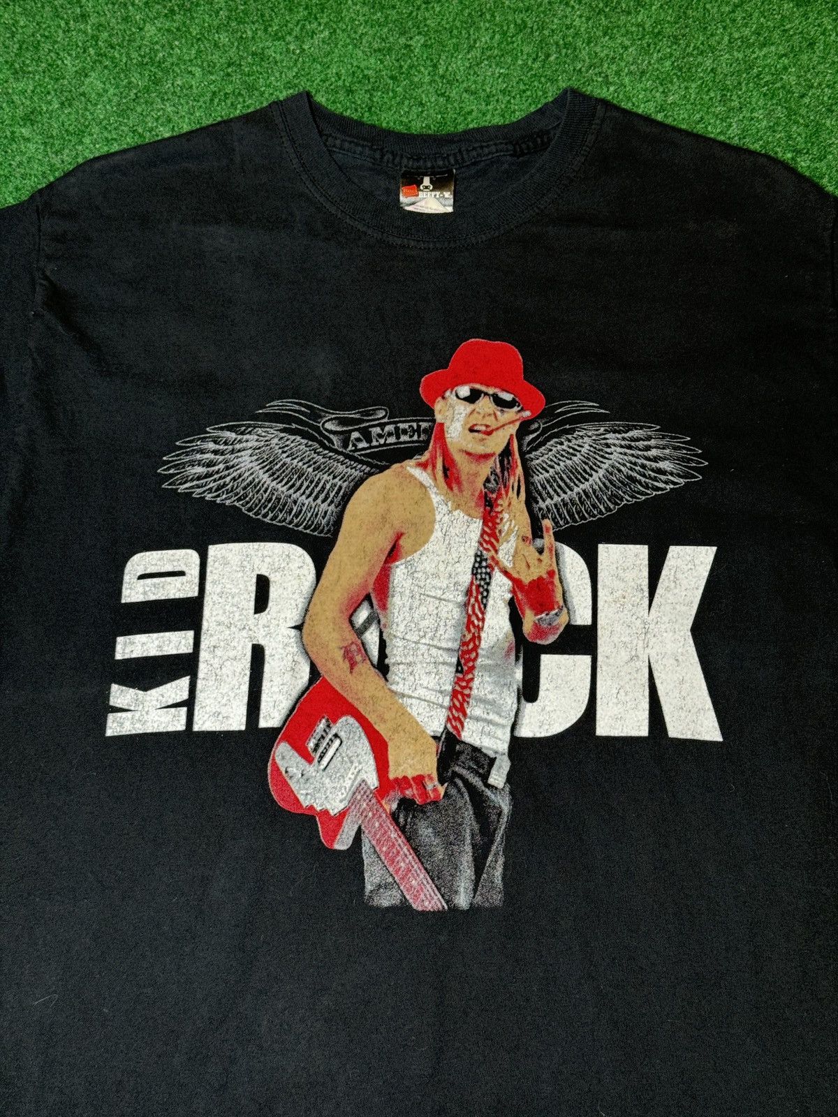 Band Tees × Vintage Y2K Kid Rock Bawitdaba 2006 Tour Hard Rock Rap T Shirt Size US M / EU 48-50 / 2 - 2 Thumbnail