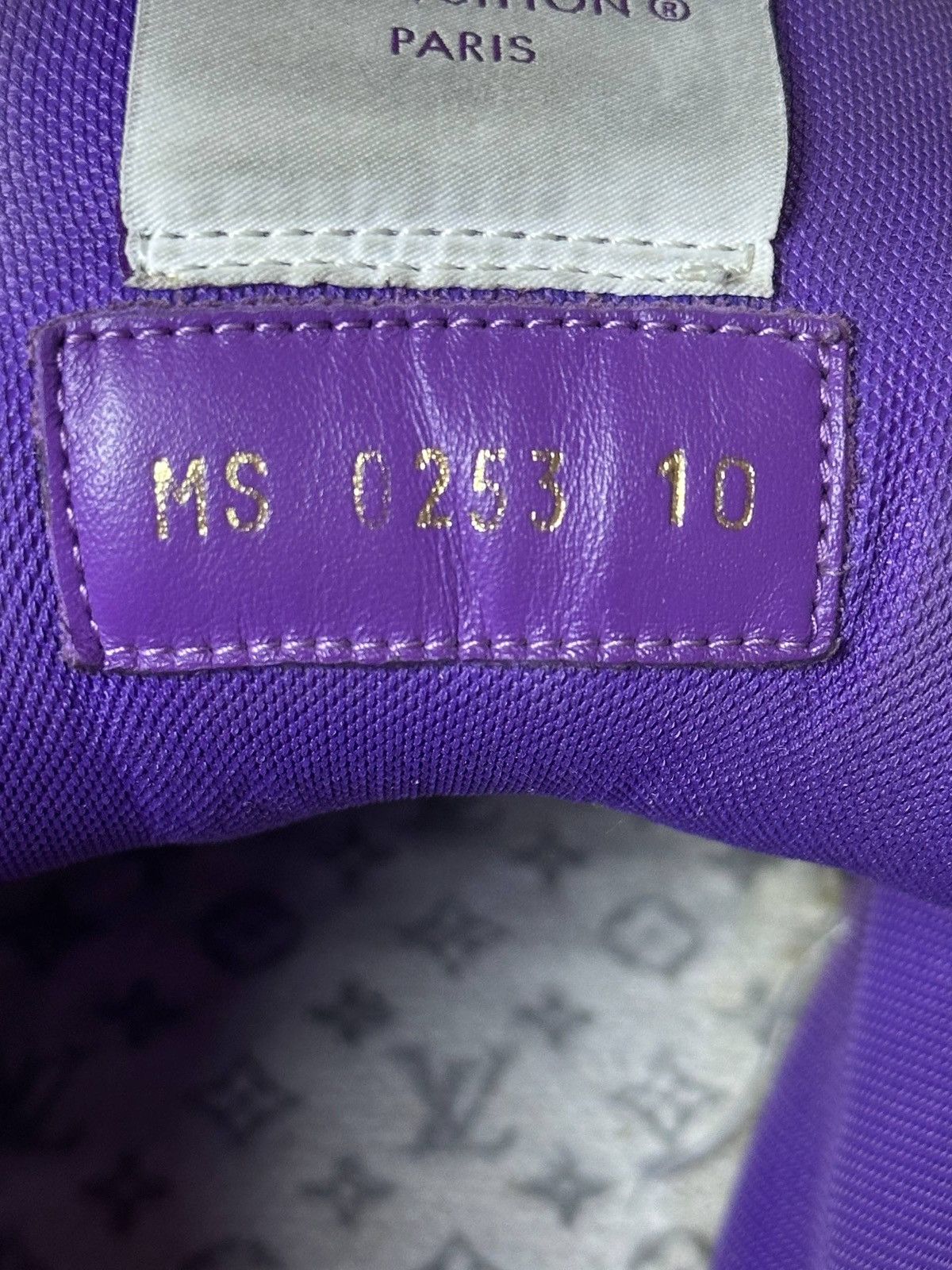 Louis Vuitton Louis Vuitton Trainer Purple/White Size US 10 / EU 43 - 6 Thumbnail