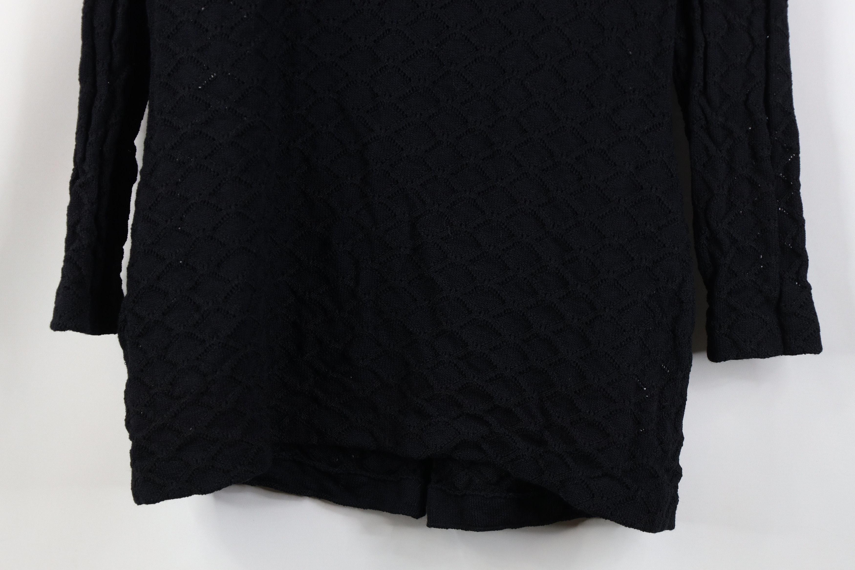 St. John Vintage St John Wool Blend Crochet 3/4 Sleeve Sweater USA Size XS / US 0-2 / IT 36-38 - 12 Thumbnail