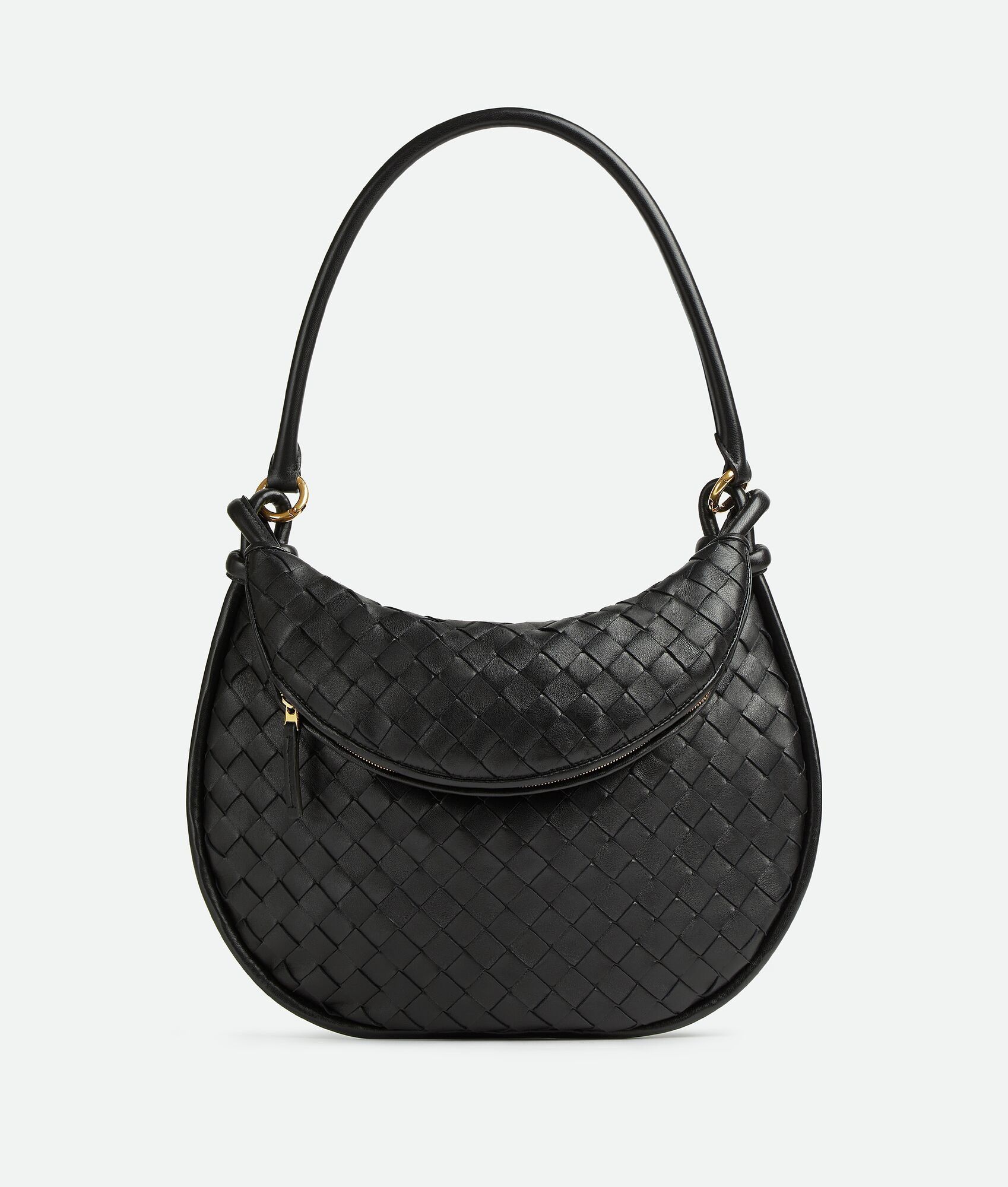Bottega Veneta o1lf3ng10525 Size: OS / Medium Gemelli Bag in Black Size ONE SIZE - 1 Thumbnail