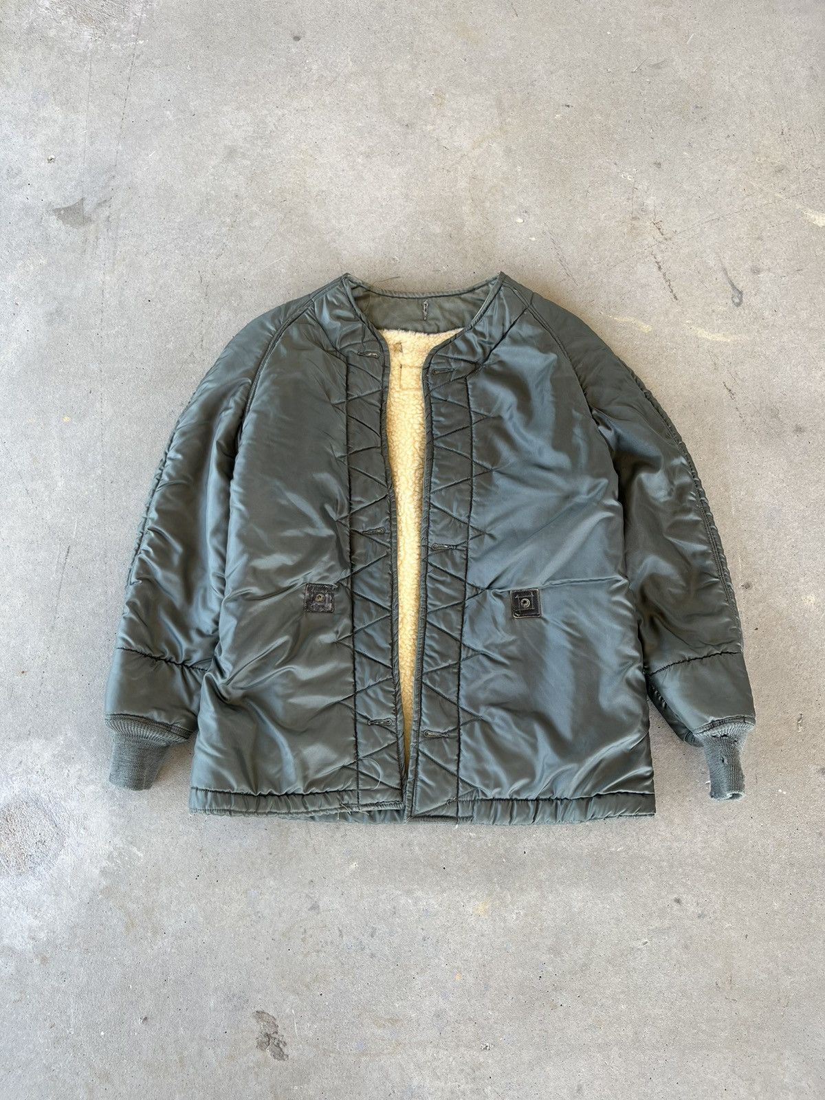 Vintage Vintage 80’s Military Liner Coat Size US S / EU 44-46 / 1 - 1 Thumbnail