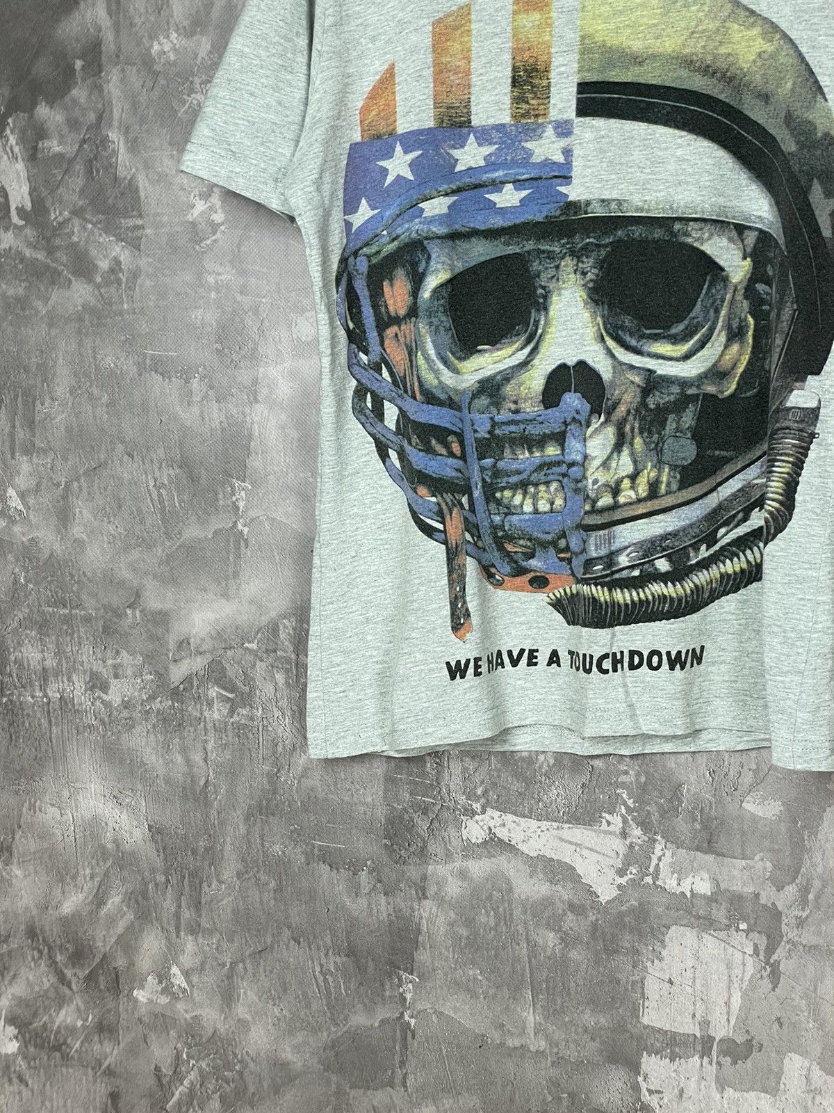 Allsaints × Vintage T-shirt Vintage Allsaints Distressed Faded Art Graffiti Rare Size US M / EU 48-50 / 2 - 5 Thumbnail