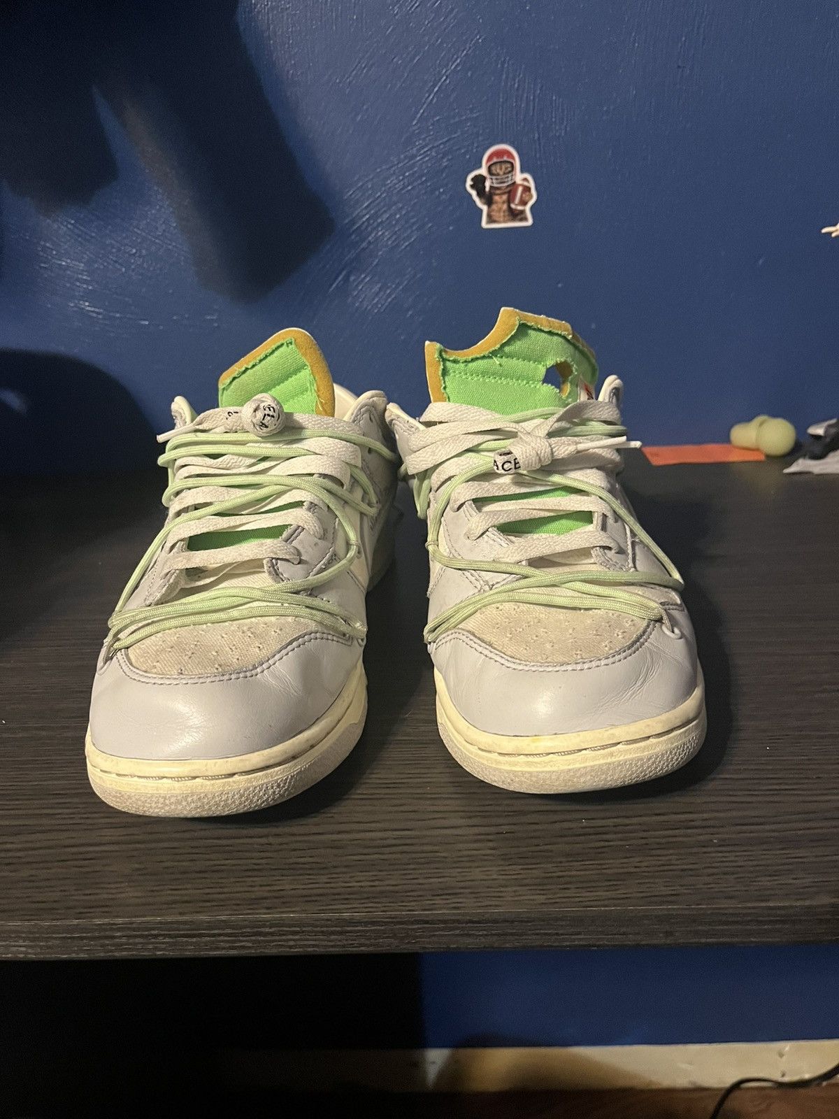 Nike × Off-White Nike Dunk Low Off-White Lot 42 Size US 10.5 / EU 43-44 - 1 Thumbnail