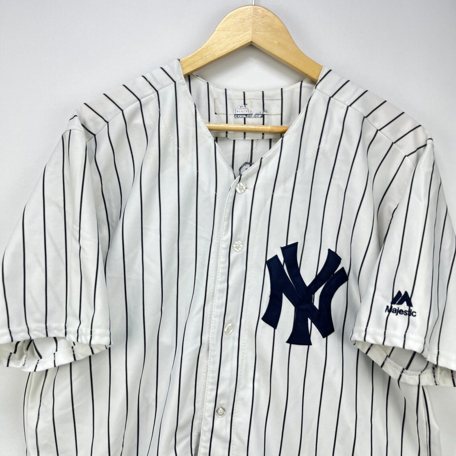 Majestic × Vintage Vintage New York Yankees Baseball Majestic Judge Large Mens Size US L / EU 52-54 / 3 - 2 Thumbnail