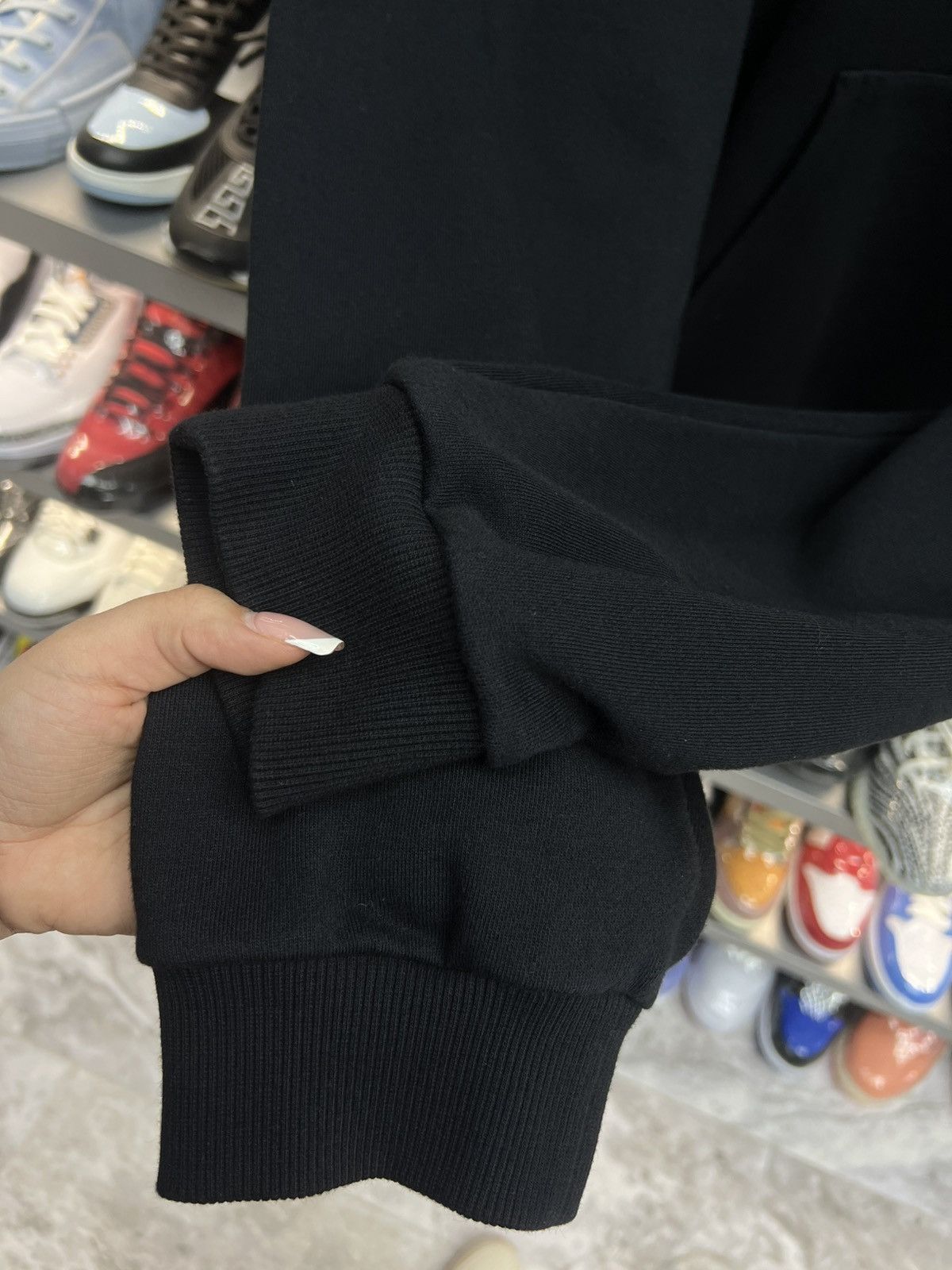 Celine Celine Logo Black Hoodie Size US XL / EU 56 / 4 - 7 Thumbnail