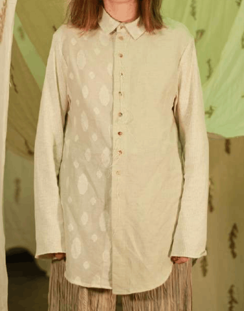 Mavranyma MAVRANYMA - Different fabrics shirt Size US S / EU 44-46 / 1 - 7 Thumbnail