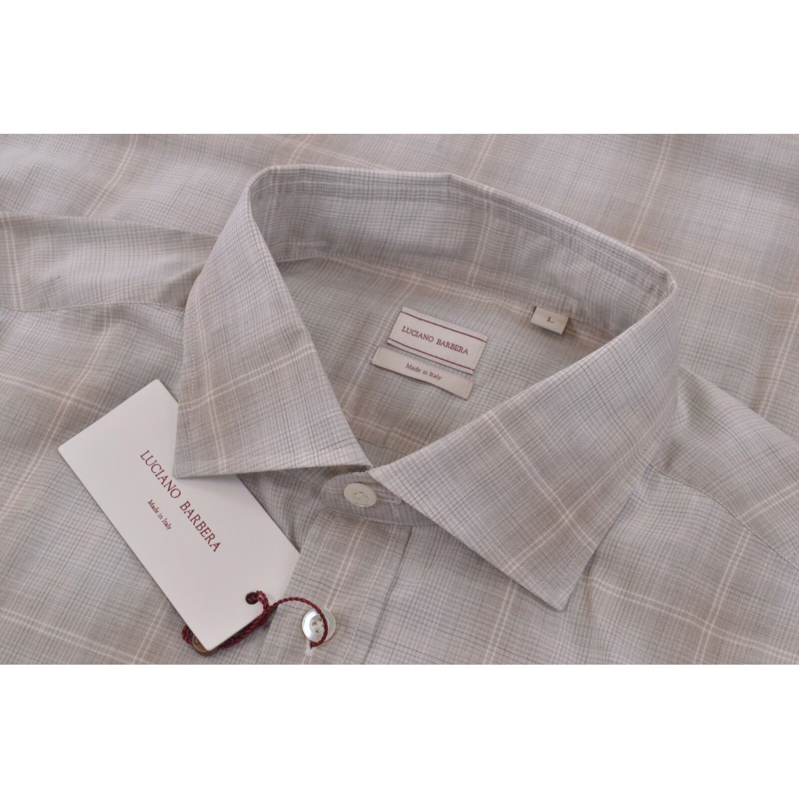 Luciano Barbera Luciano Barbera New with tags Shirt Size L US In Beige Size US L / EU 52-54 / 3 - 1 Thumbnail