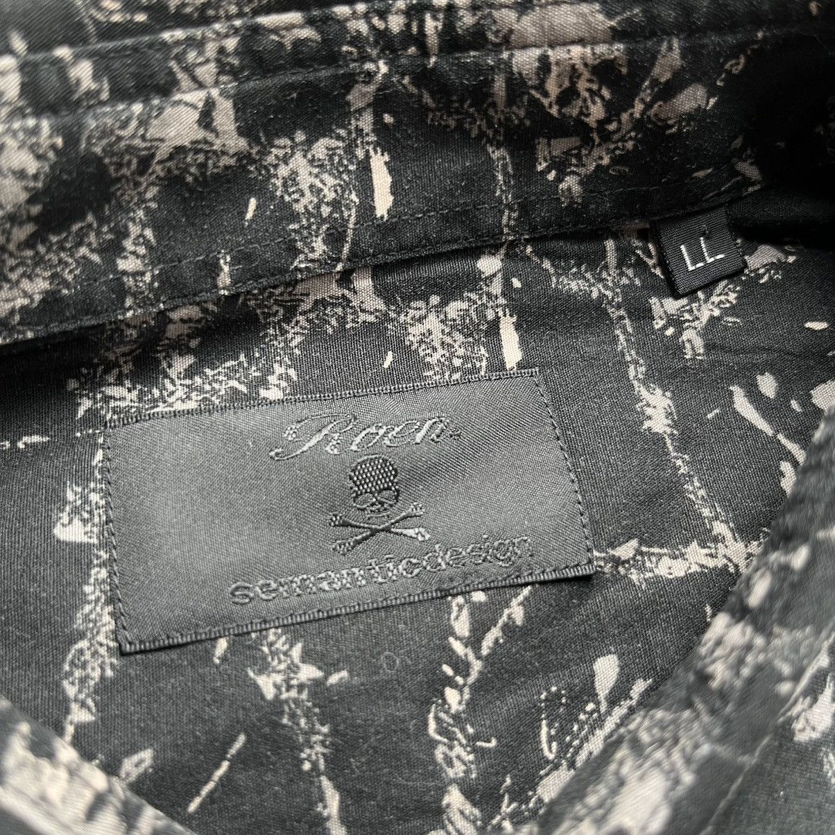 14th Addiction roen x semantic design fullprint skull button up Size US L / EU 52-54 / 3 - 6 Thumbnail
