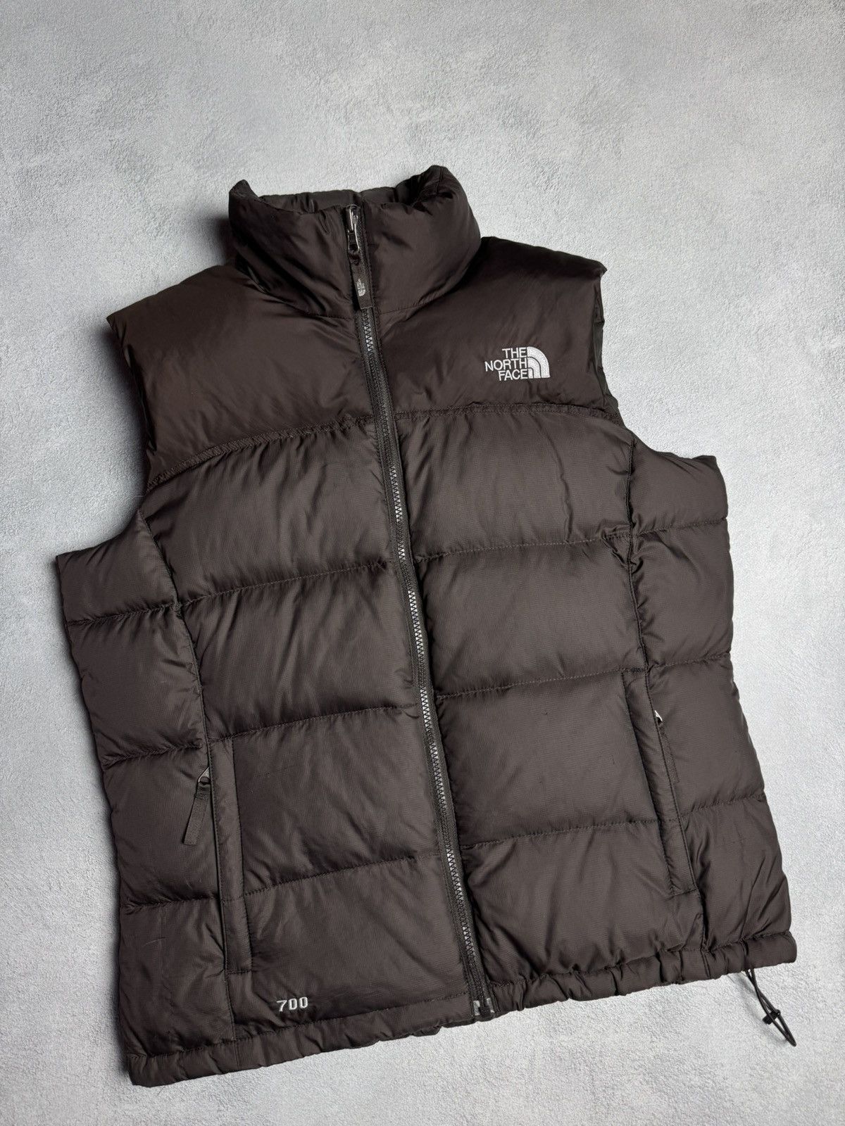 The North Face The North Face 700 Nuptse Brown Puffer Vest Gilet Size L / US 10 / IT 46 - 3 Thumbnail