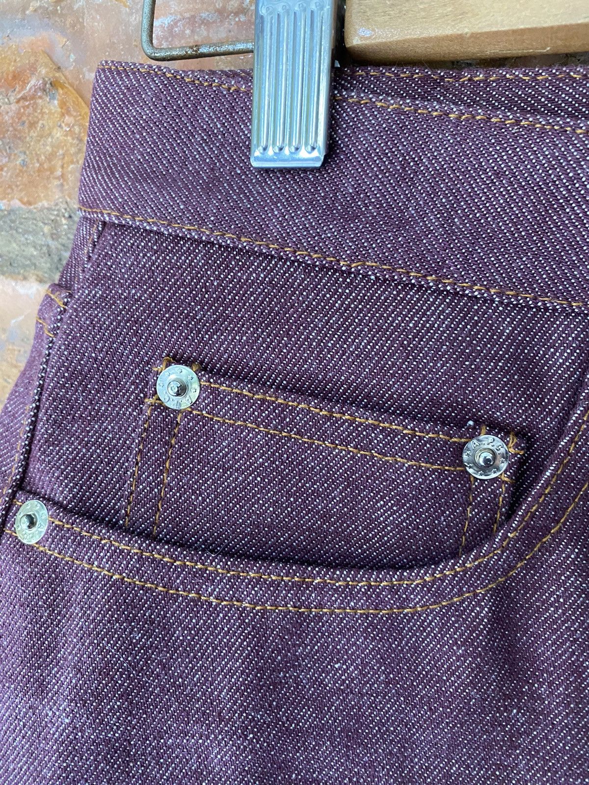A.P.C. AW2001 APC raw denim skirt Size 29" - 5 Thumbnail