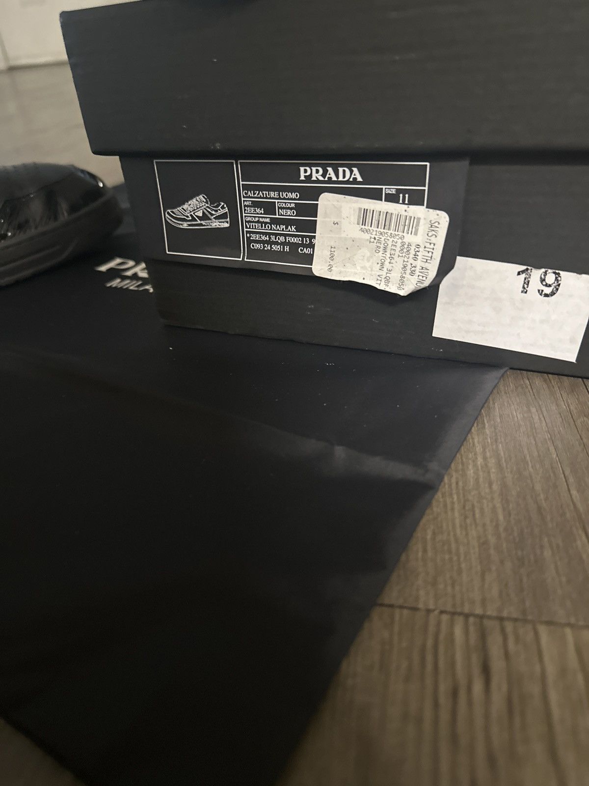 Prada Prada DownTown Leather Size US 11 / EU 44 - 9 Thumbnail