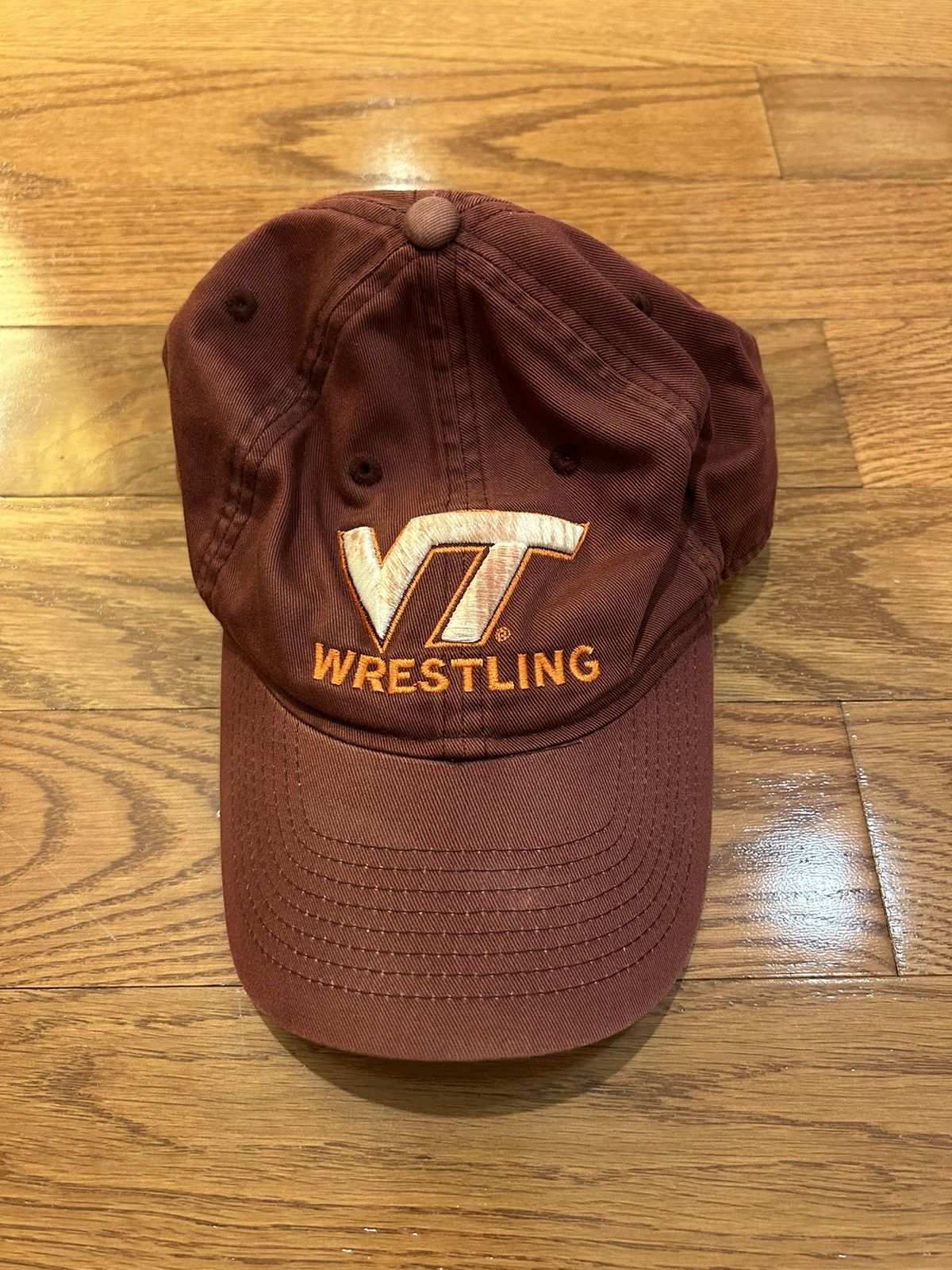 vintage-virginia-tech-wrestling-logo-hat-grailed