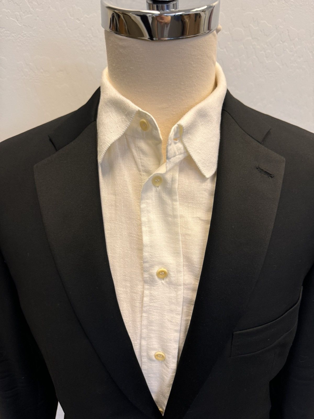 Isaia ISAIA Napoli AQUASPIDER Tuxedo Jacket 42R $3295 Size 42R - 3 Thumbnail