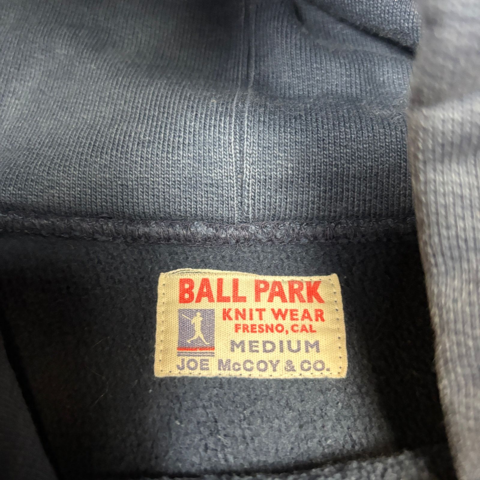 The Real McCoy's The Real McCOY's Heavyweight Ball Park Hoodie Men's Medium Size US M / EU 48-50 / 2 - 4 Thumbnail